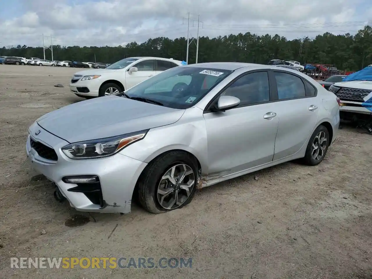 1 Photograph of a damaged car 3KPF24AD5ME378082 KIA FORTE 2021