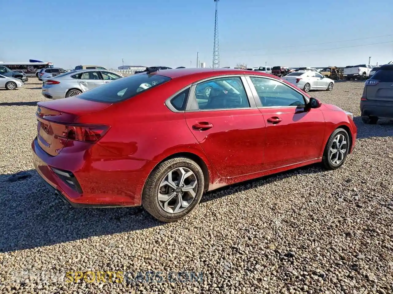 3 Photograph of a damaged car 3KPF24AD5ME387123 KIA FORTE 2021