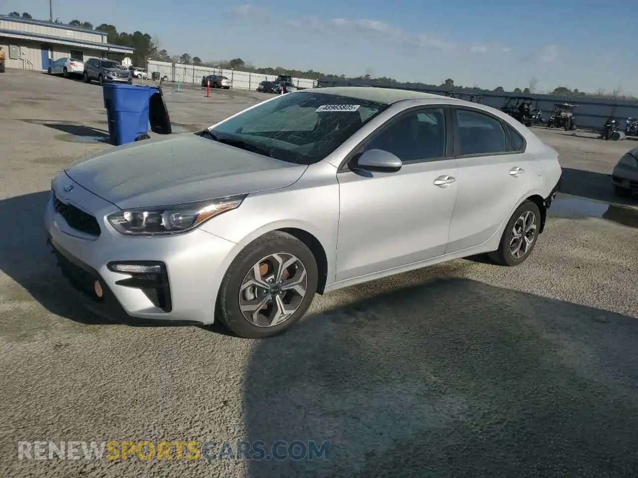 1 Photograph of a damaged car 3KPF24AD5ME389888 KIA FORTE 2021