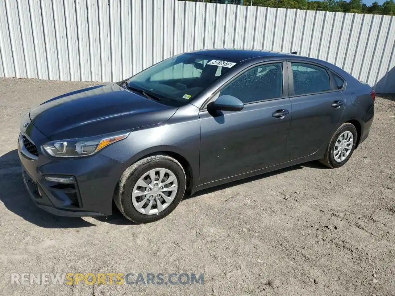 1 Photograph of a damaged car 3KPF24AD5ME401036 KIA FORTE 2021