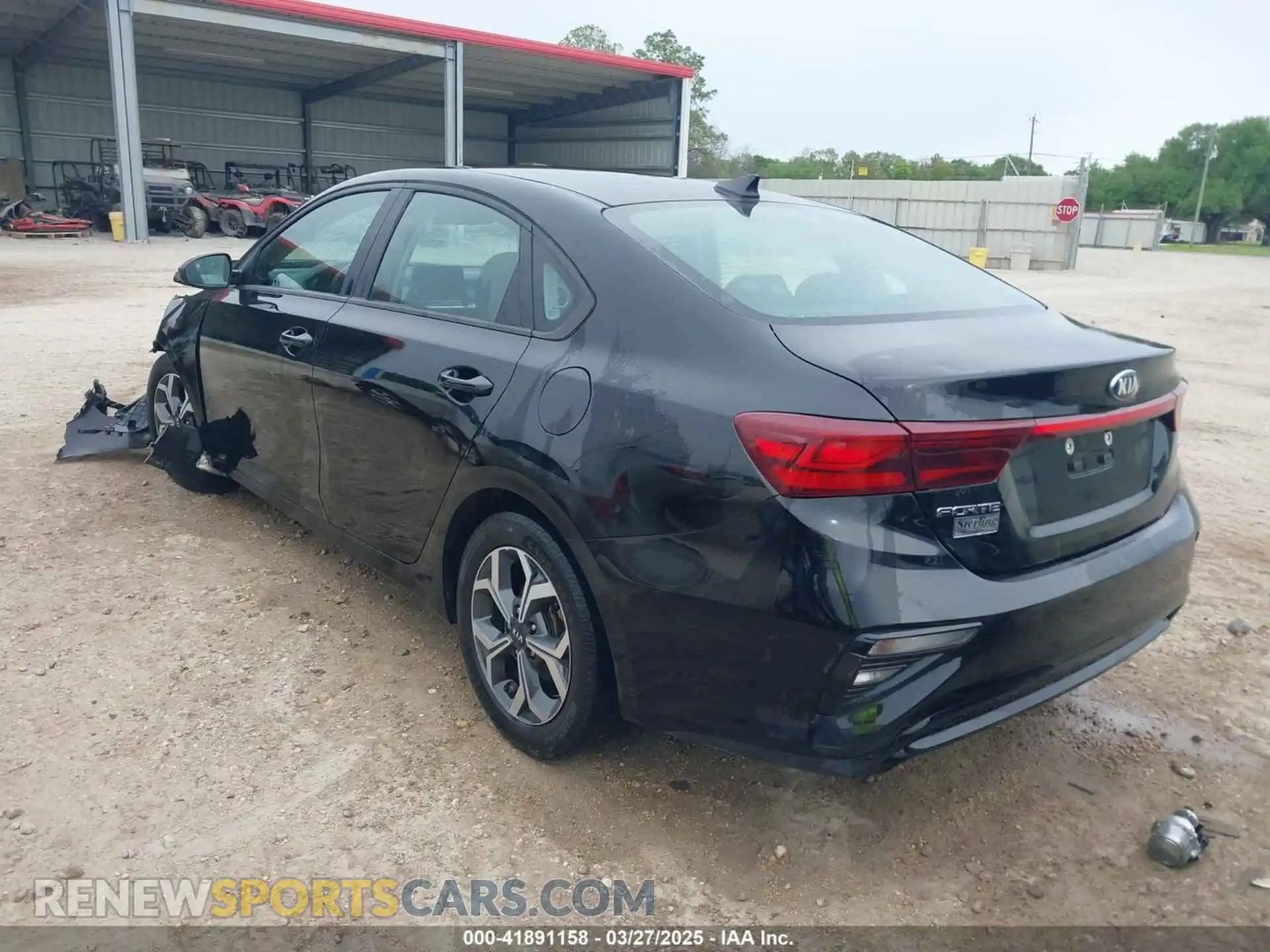 3 Photograph of a damaged car 3KPF24AD5ME402798 KIA FORTE 2021