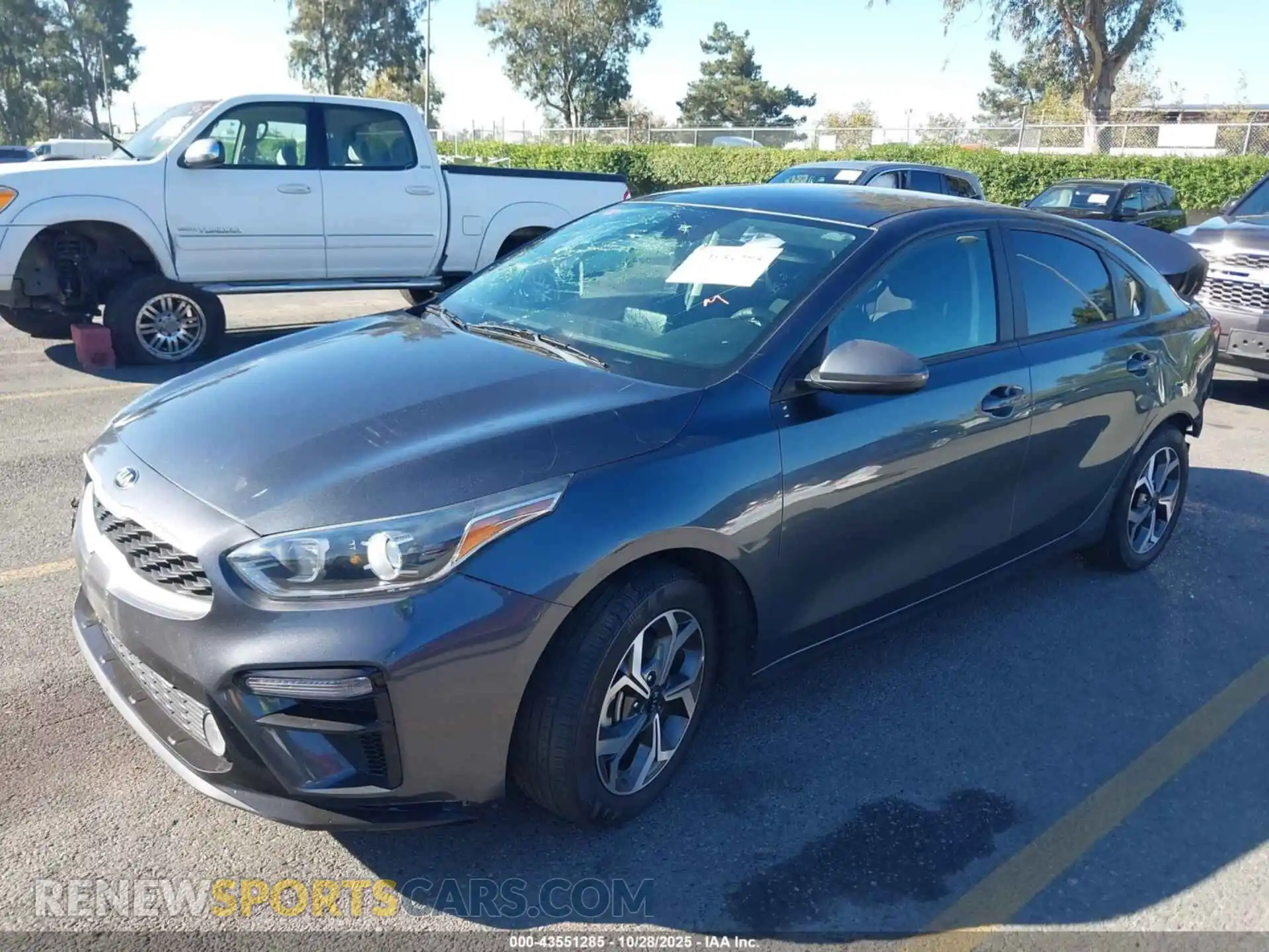 2 Photograph of a damaged car 3KPF24AD5ME407158 KIA FORTE 2021