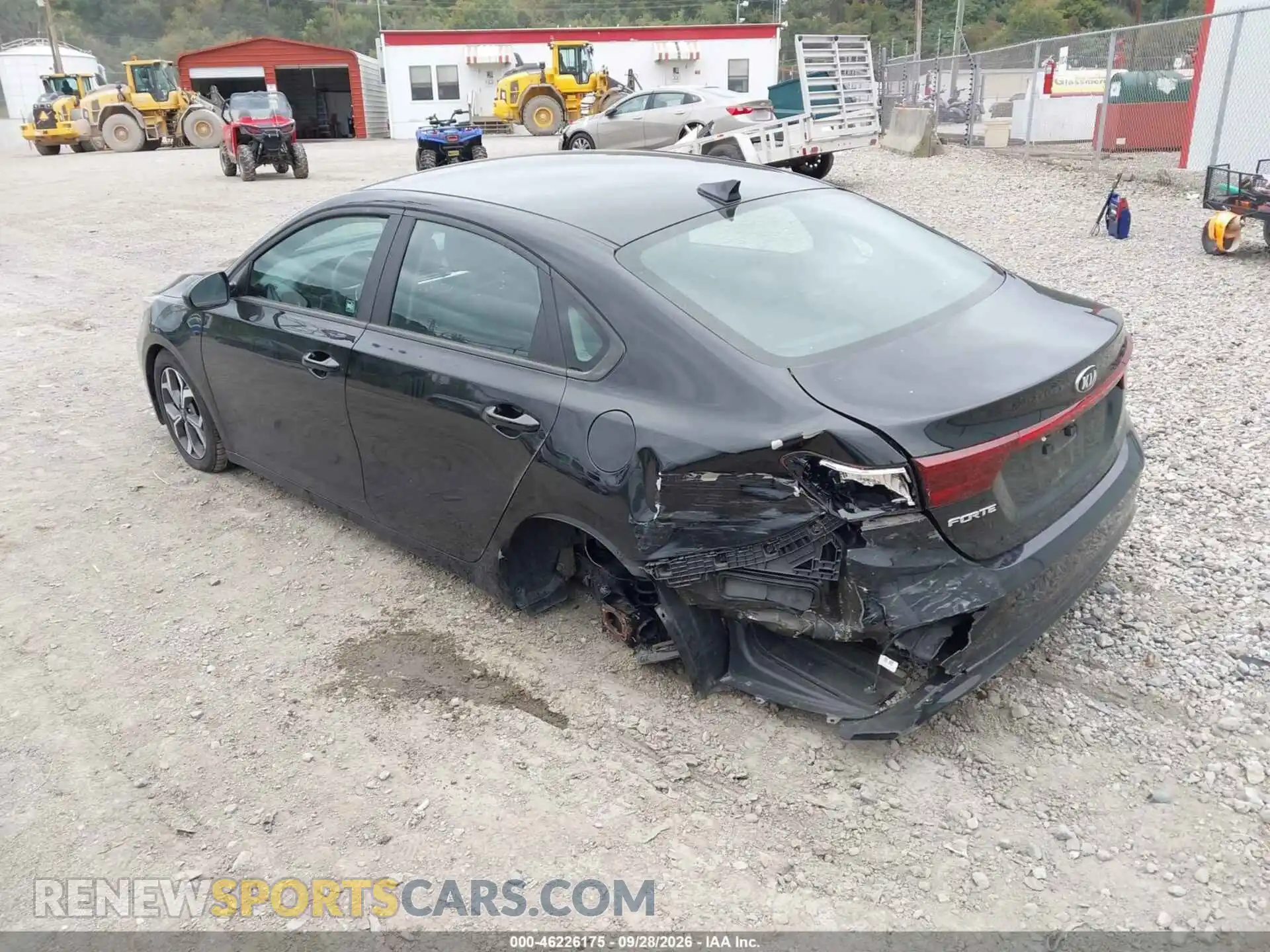 3 Photograph of a damaged car 3KPF24AD5ME408925 KIA FORTE 2021