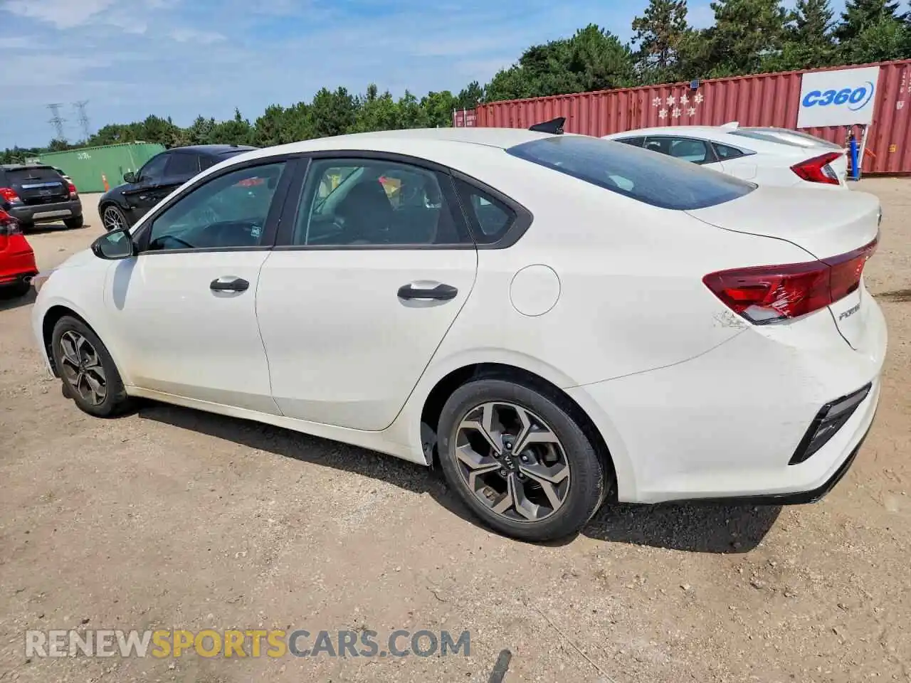 2 Photograph of a damaged car 3KPF24AD6ME264513 KIA FORTE 2021