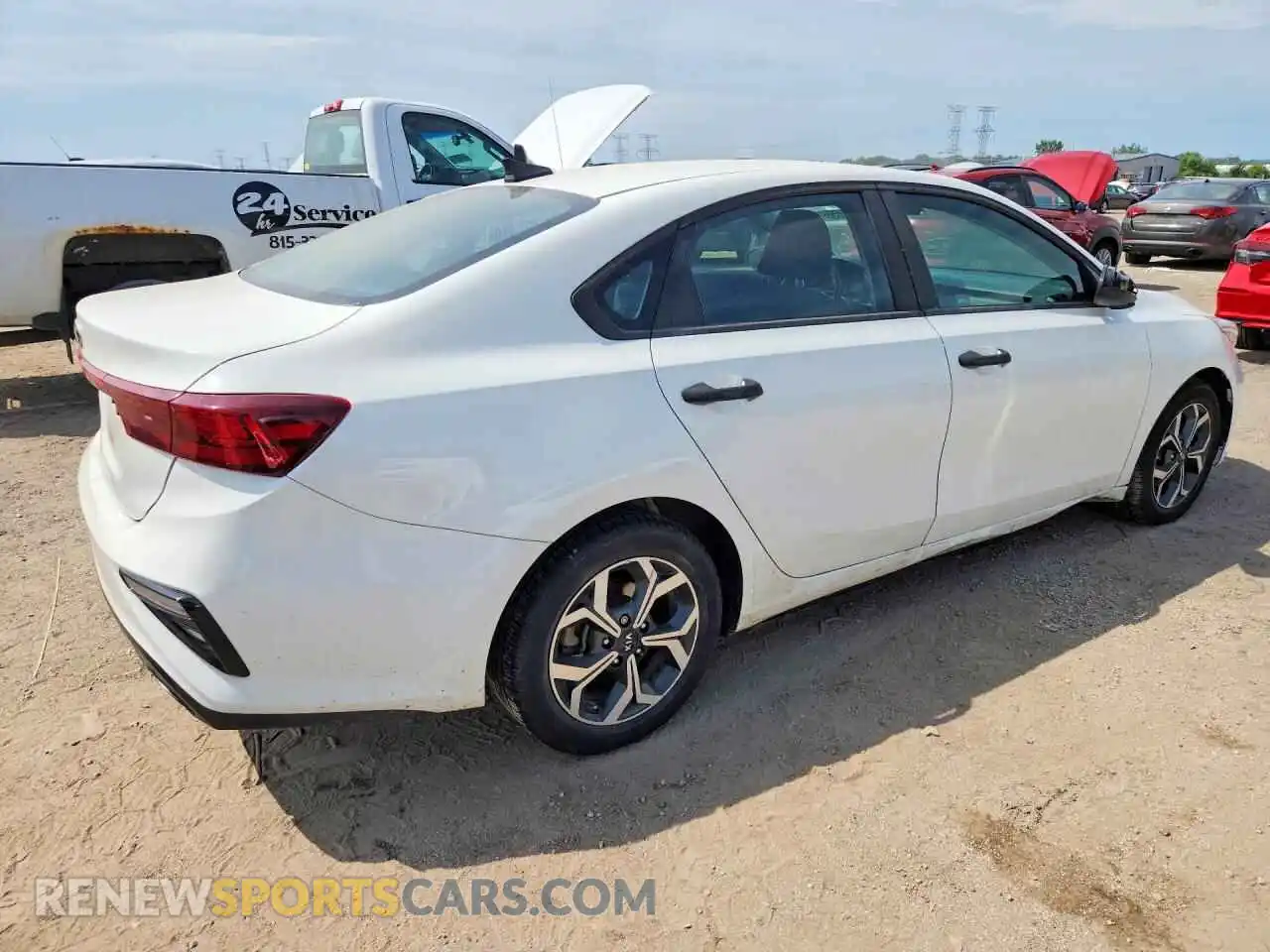 3 Photograph of a damaged car 3KPF24AD6ME264513 KIA FORTE 2021
