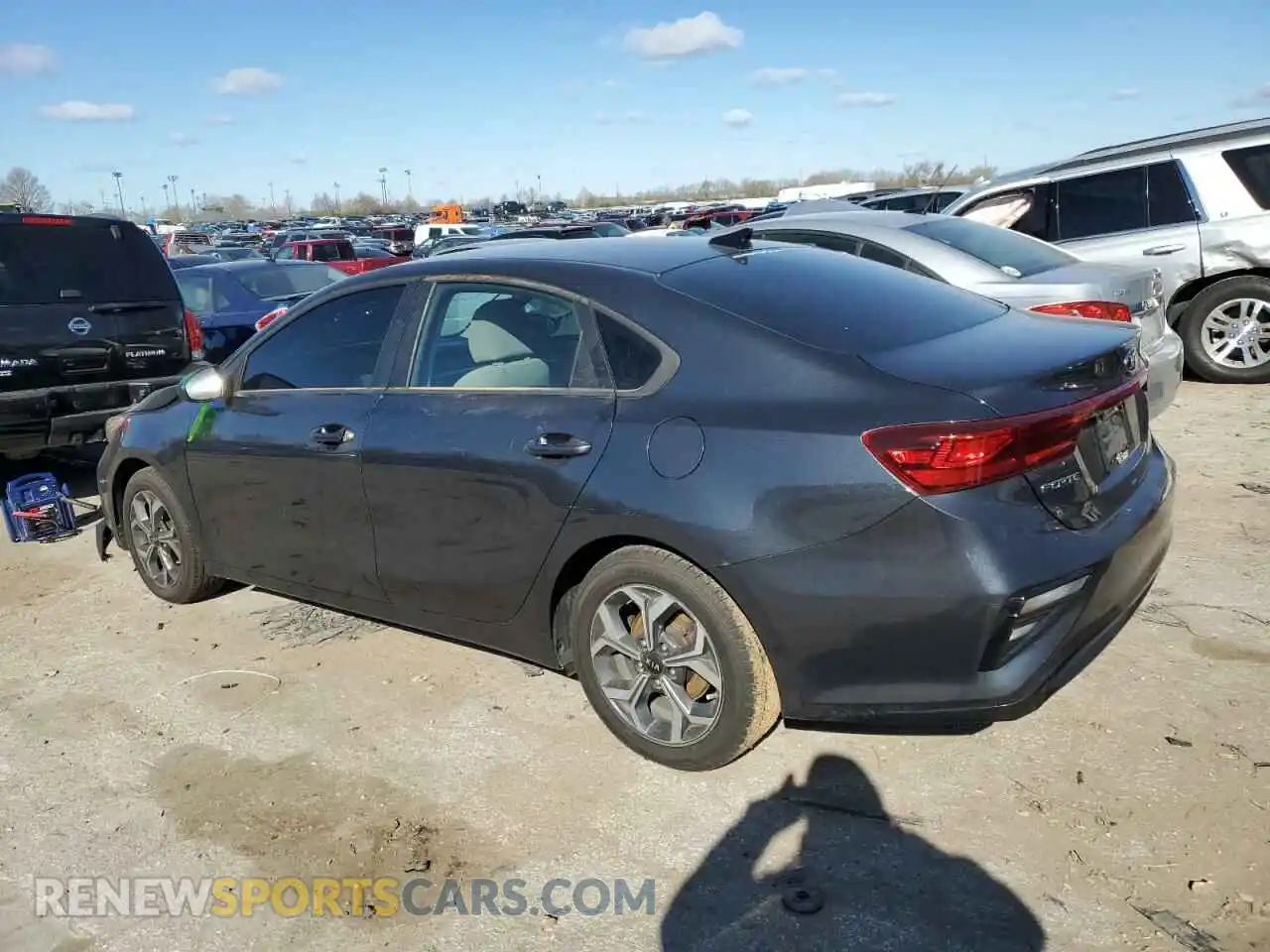 2 Photograph of a damaged car 3KPF24AD6ME265256 KIA FORTE 2021