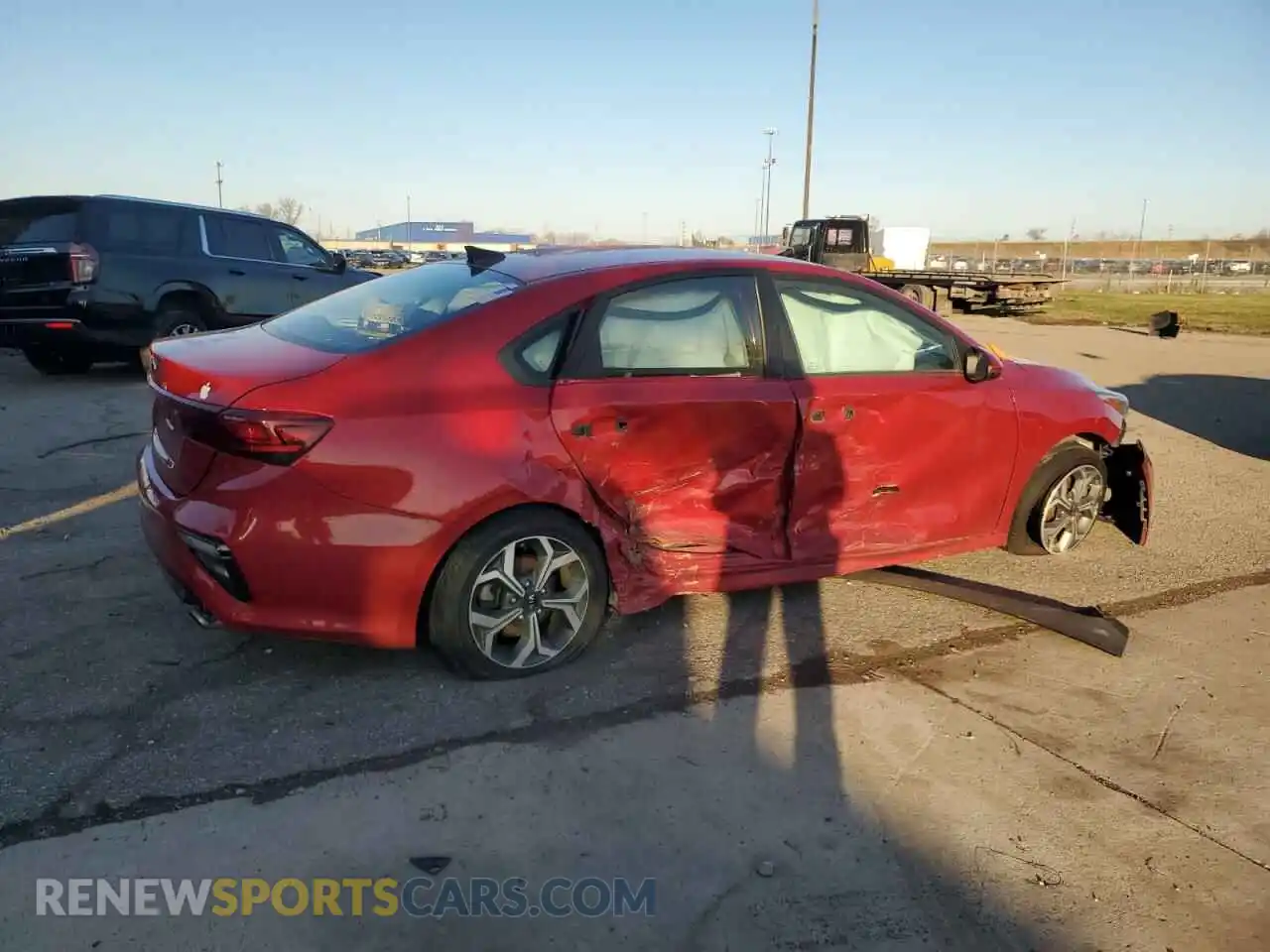 3 Photograph of a damaged car 3KPF24AD6ME267475 KIA FORTE 2021