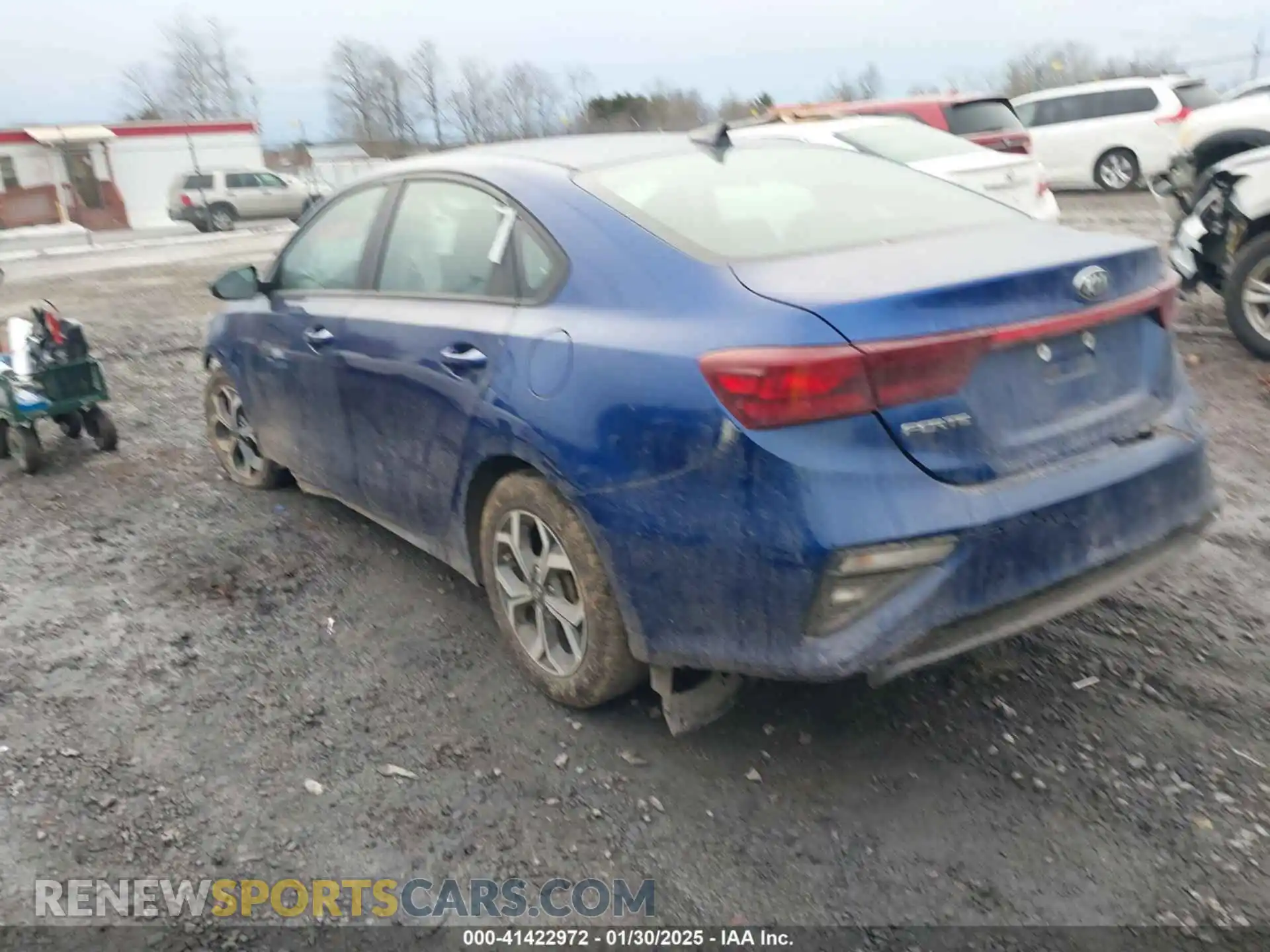 3 Photograph of a damaged car 3KPF24AD6ME267542 KIA FORTE 2021