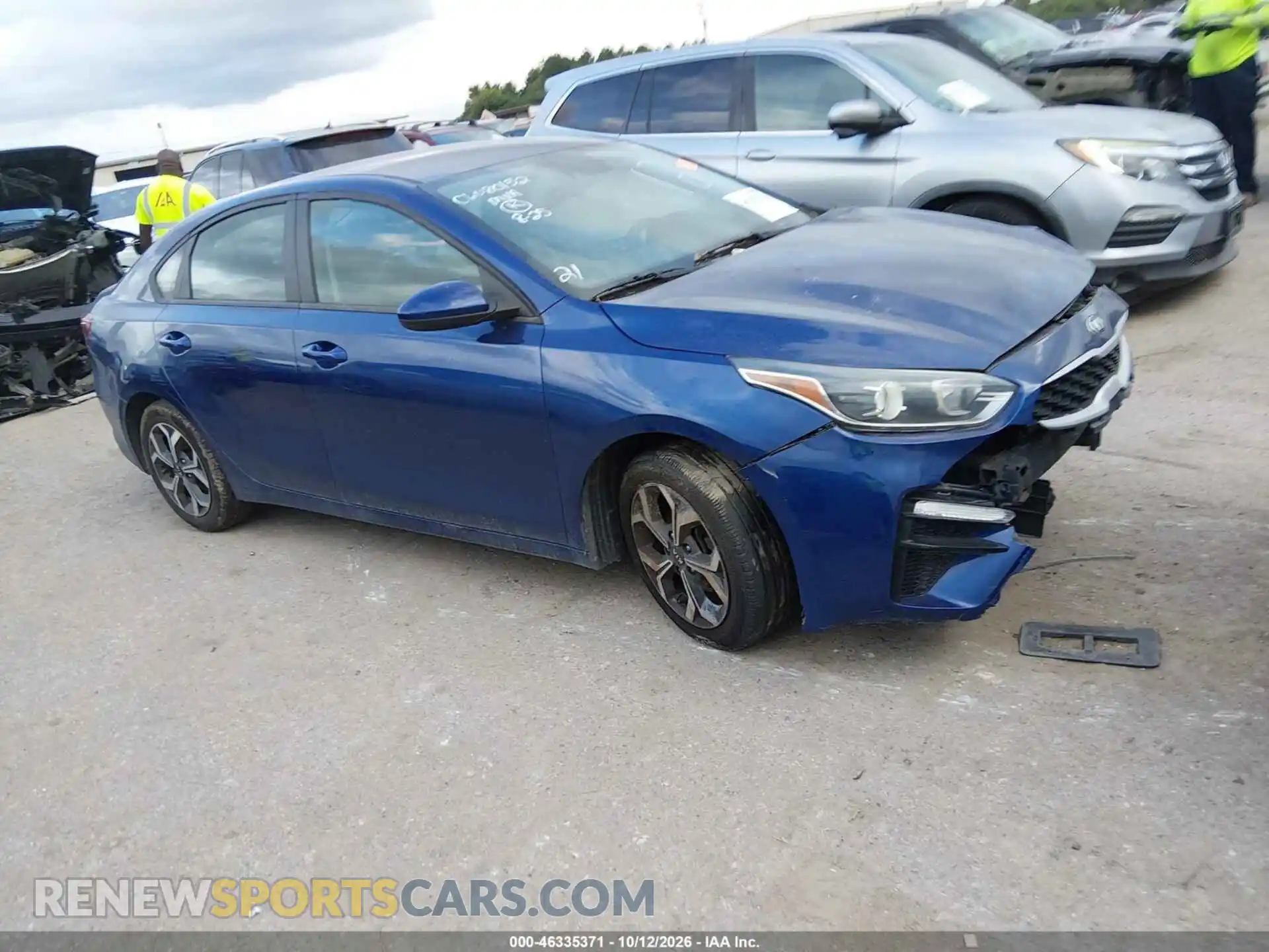 1 Photograph of a damaged car 3KPF24AD6ME267878 KIA FORTE 2021