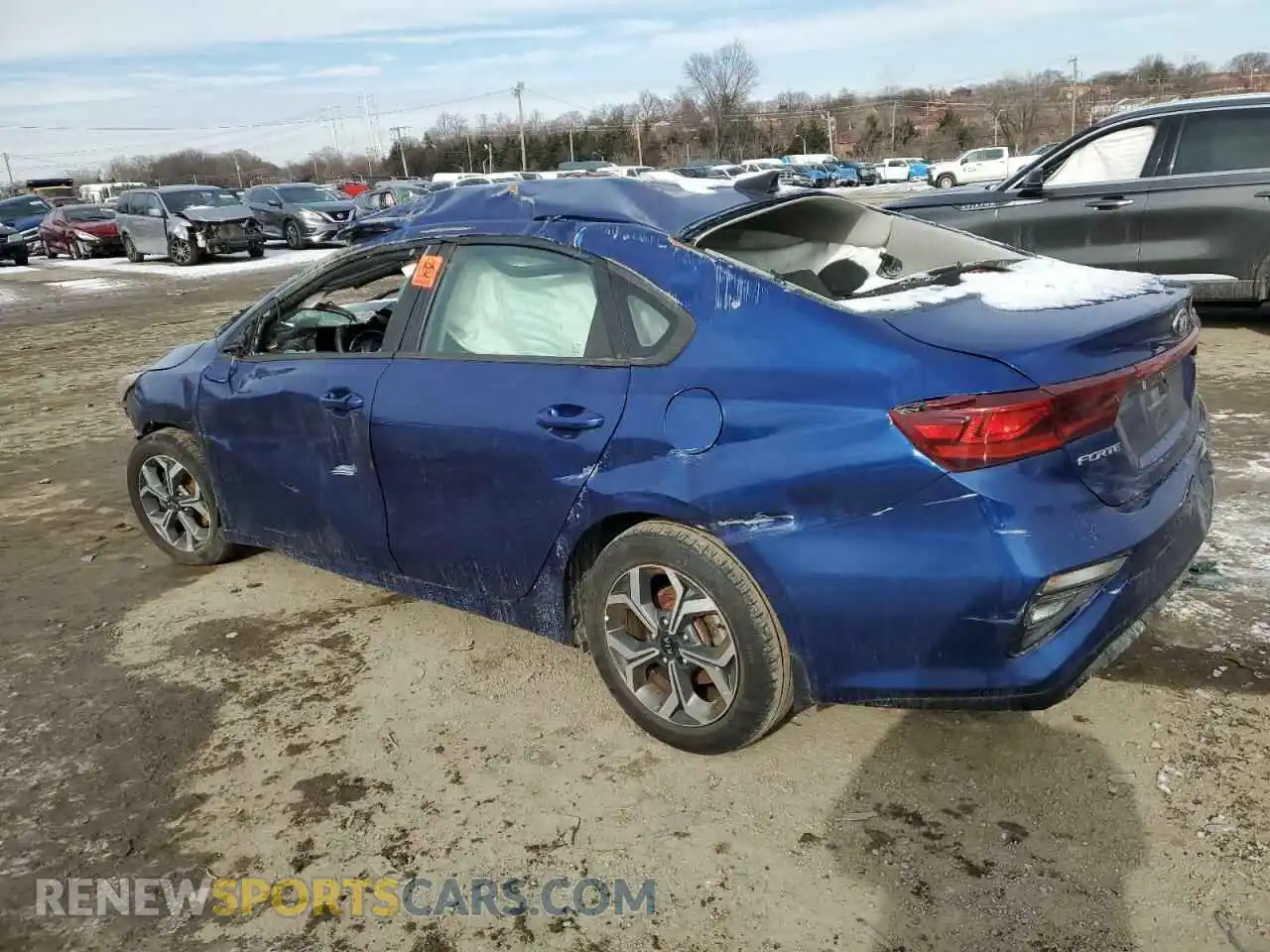 2 Photograph of a damaged car 3KPF24AD6ME267881 KIA FORTE 2021