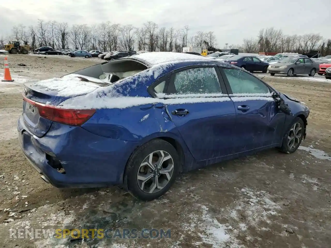 3 Photograph of a damaged car 3KPF24AD6ME267881 KIA FORTE 2021