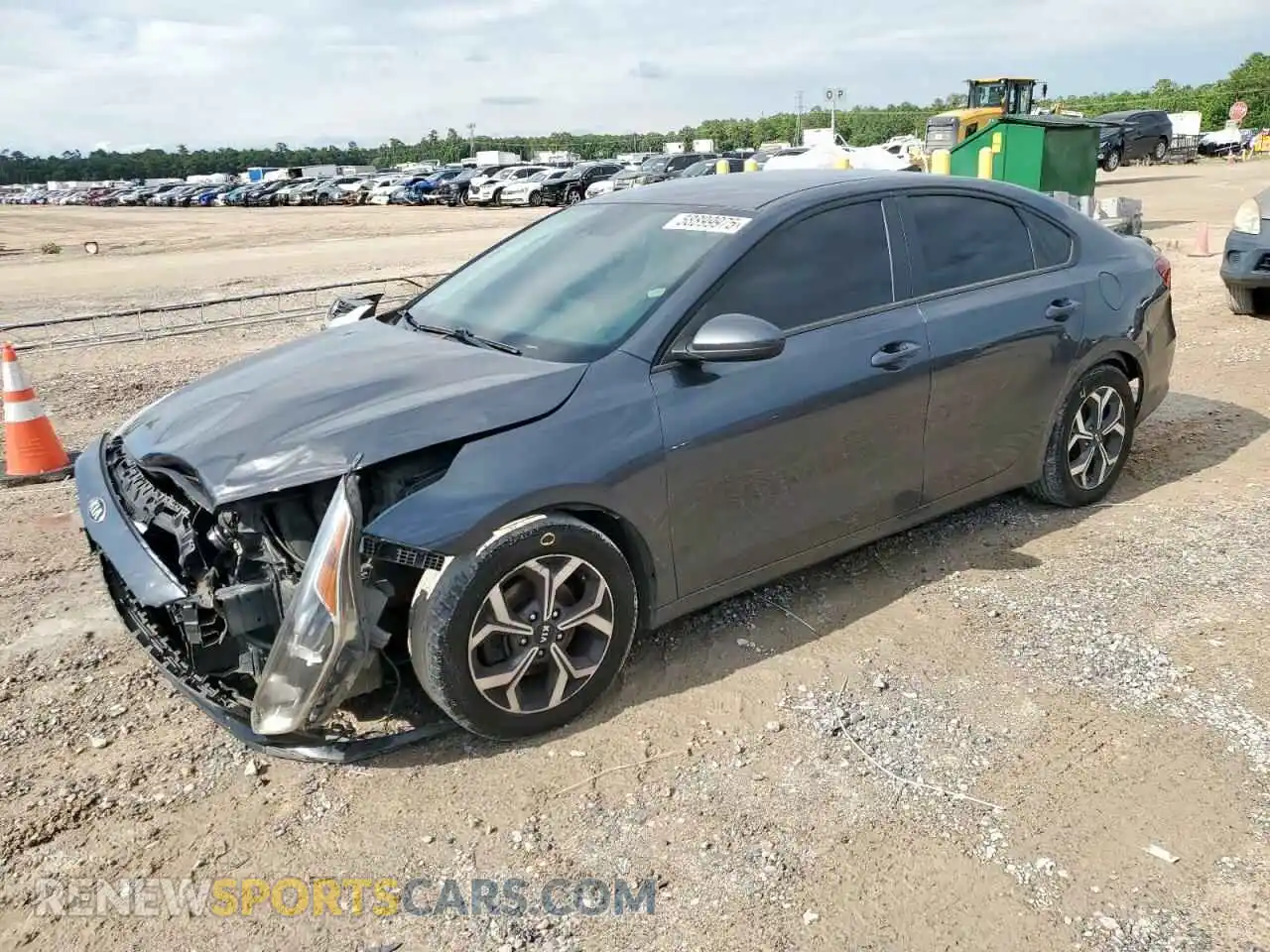 1 Photograph of a damaged car 3KPF24AD6ME269176 KIA FORTE 2021