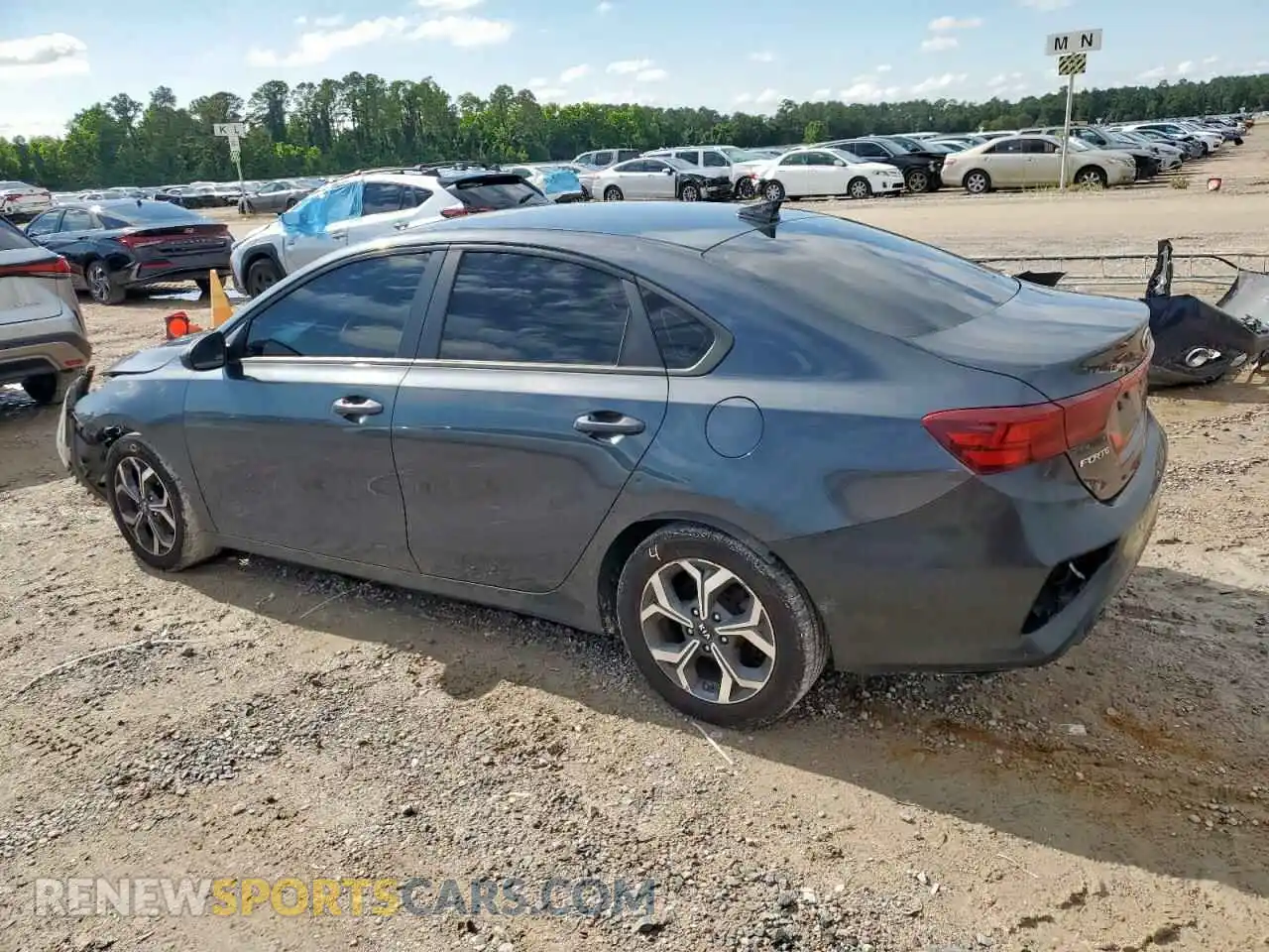 2 Photograph of a damaged car 3KPF24AD6ME269176 KIA FORTE 2021