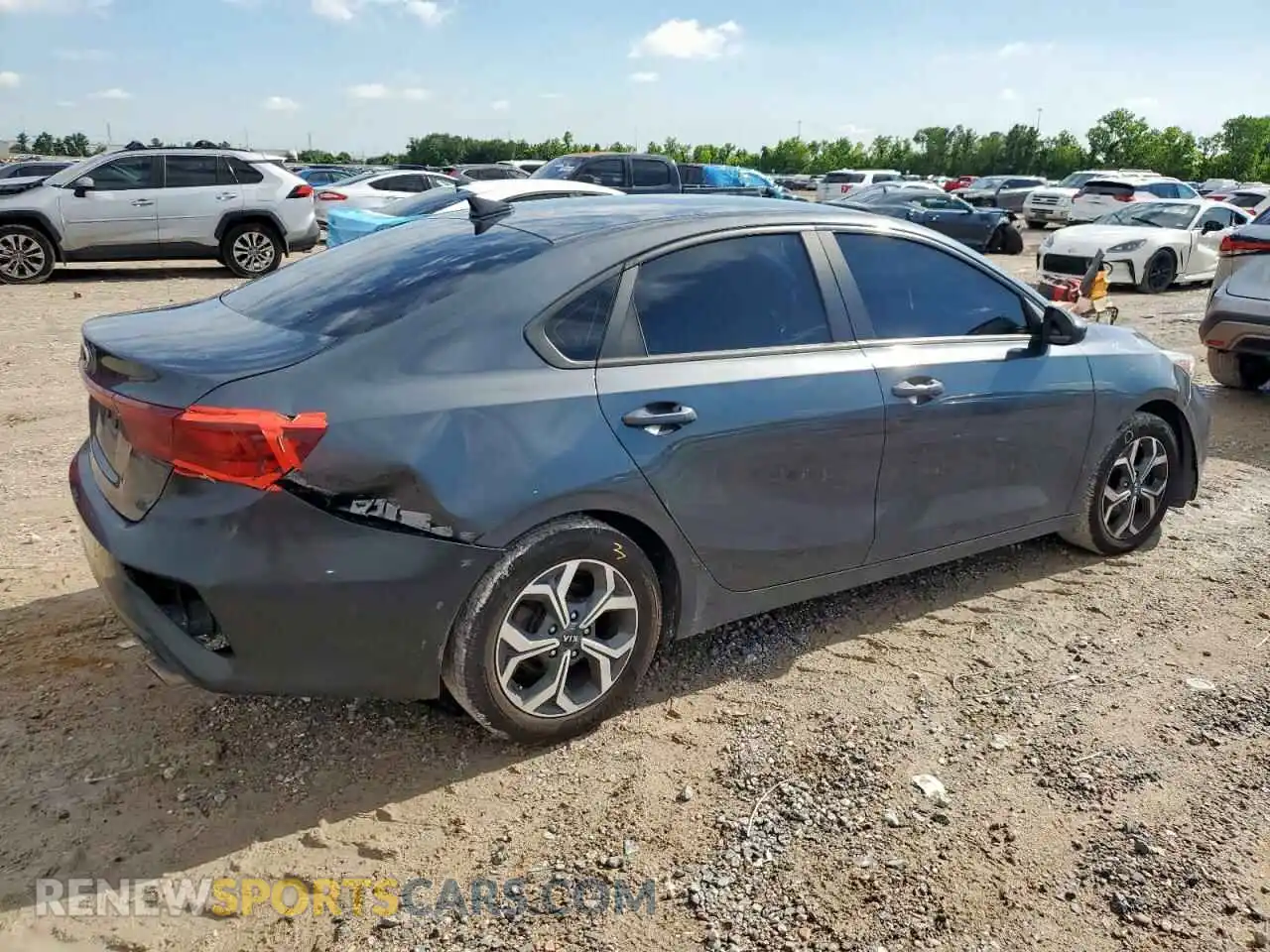 3 Photograph of a damaged car 3KPF24AD6ME269176 KIA FORTE 2021