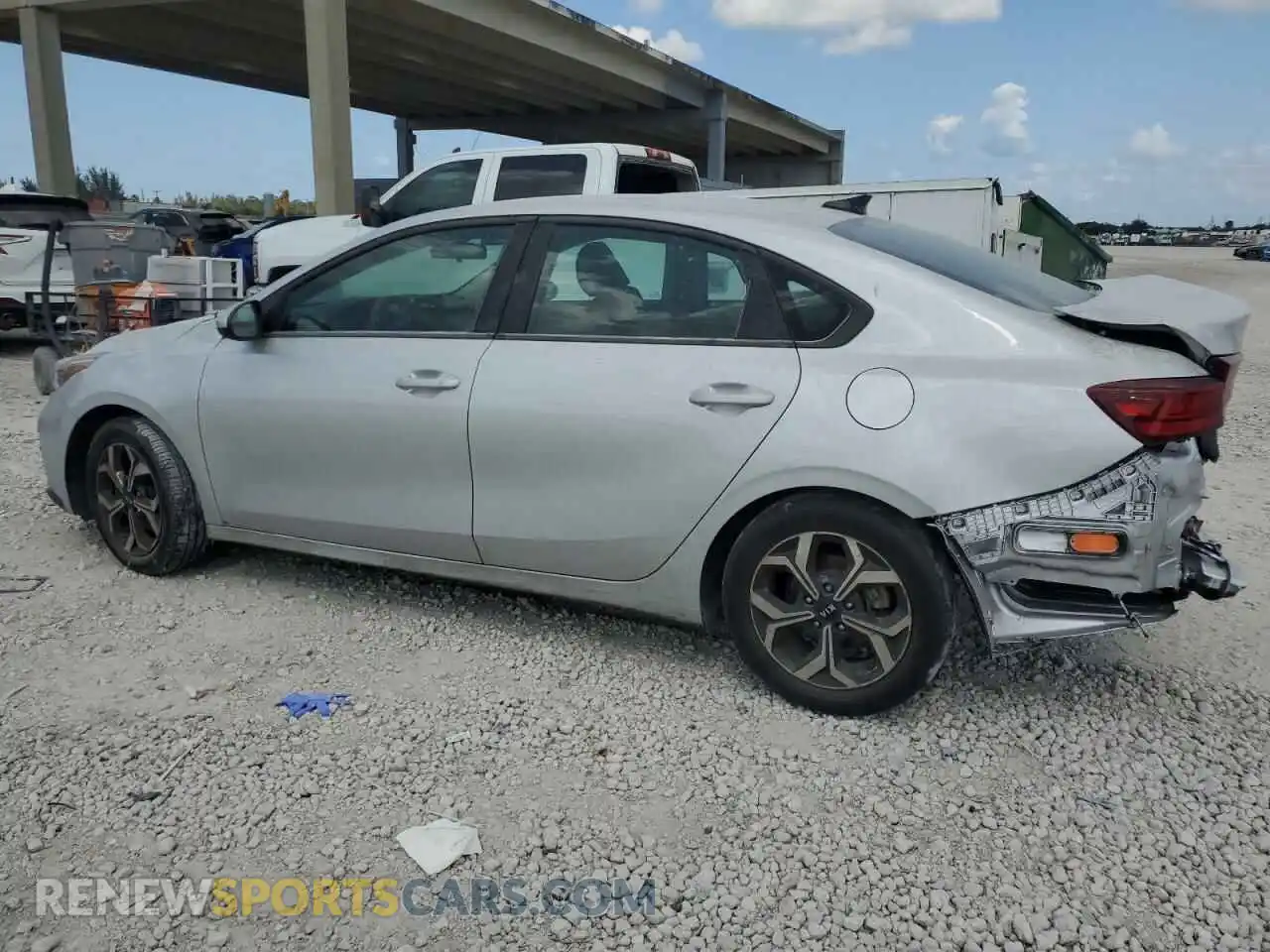 2 Photograph of a damaged car 3KPF24AD6ME273244 KIA FORTE 2021