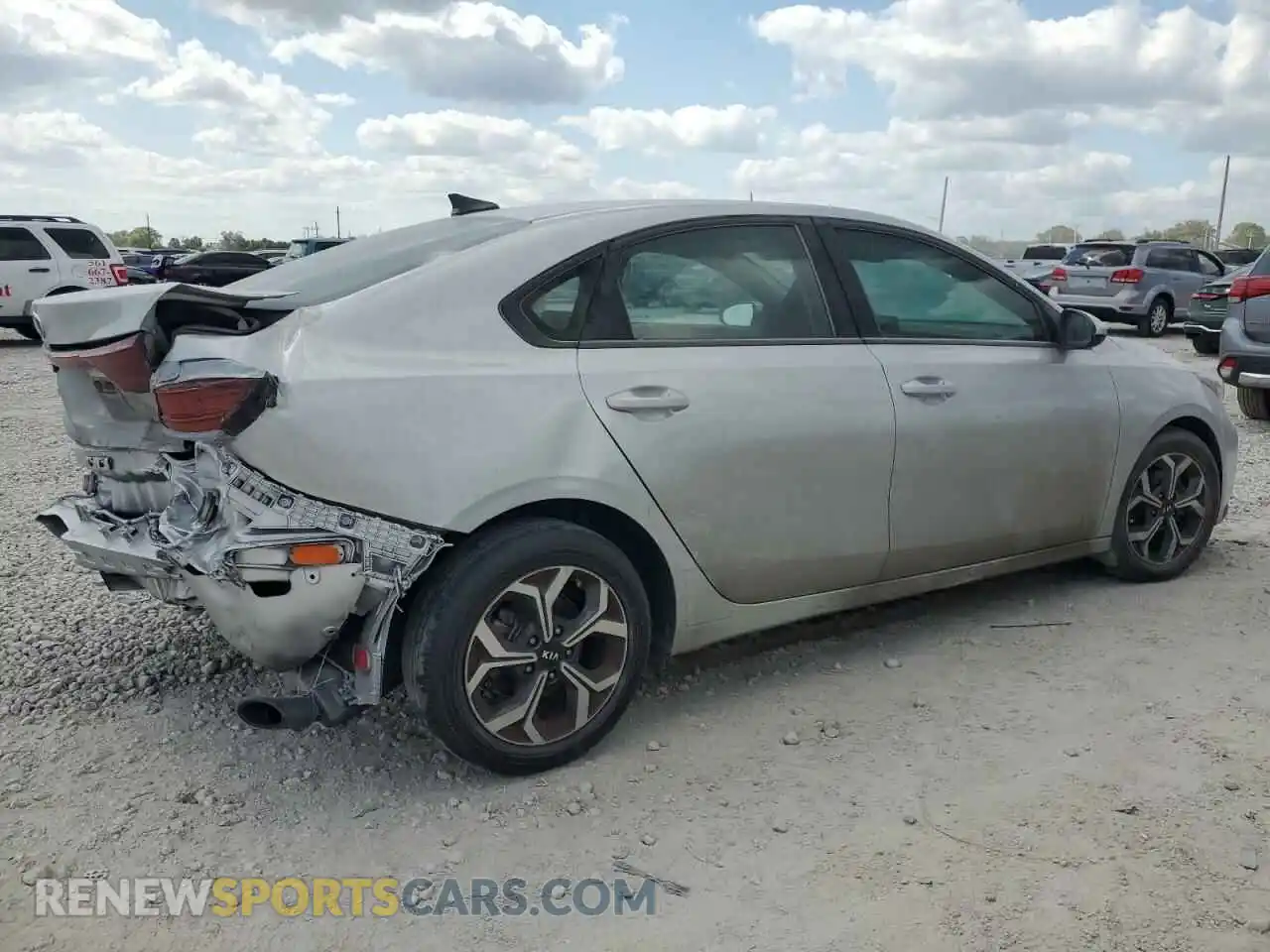 3 Photograph of a damaged car 3KPF24AD6ME273244 KIA FORTE 2021