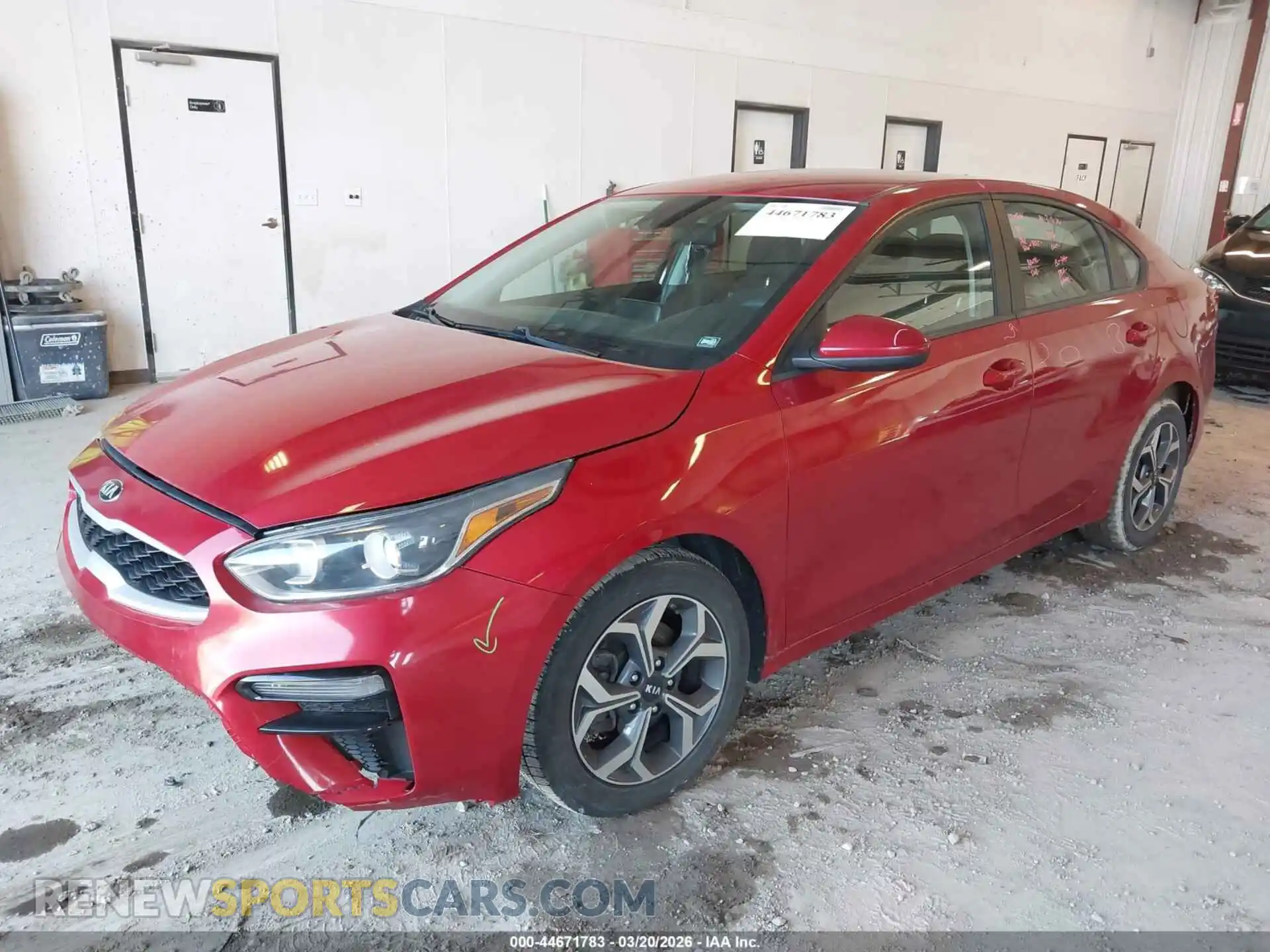 2 Photograph of a damaged car 3KPF24AD6ME273390 KIA FORTE 2021