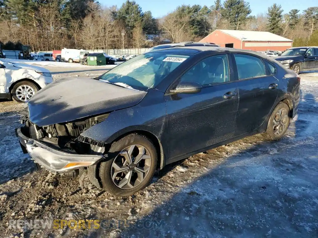 1 Photograph of a damaged car 3KPF24AD6ME273678 KIA FORTE 2021
