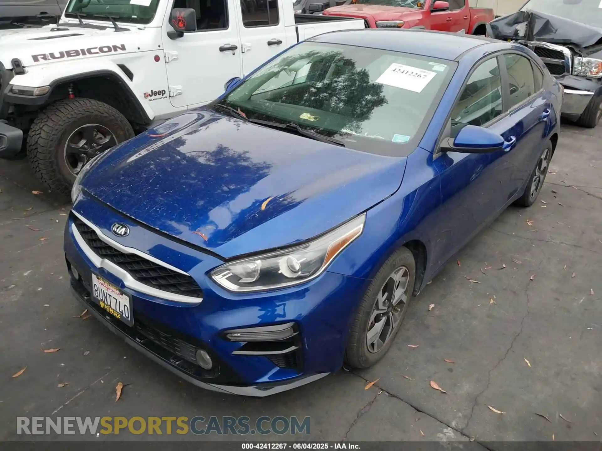 2 Photograph of a damaged car 3KPF24AD6ME278962 KIA FORTE 2021