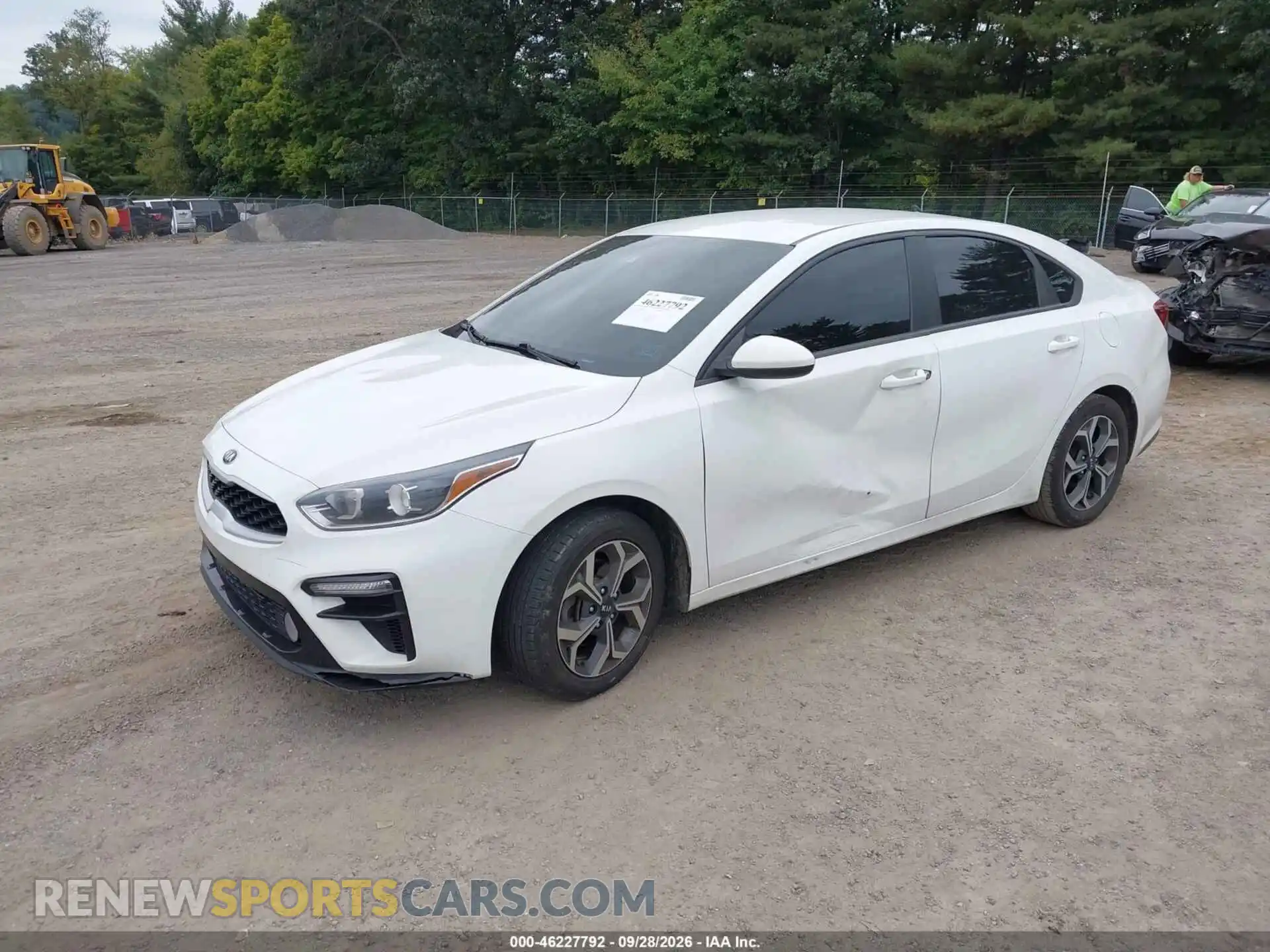 2 Photograph of a damaged car 3KPF24AD6ME283241 KIA FORTE 2021