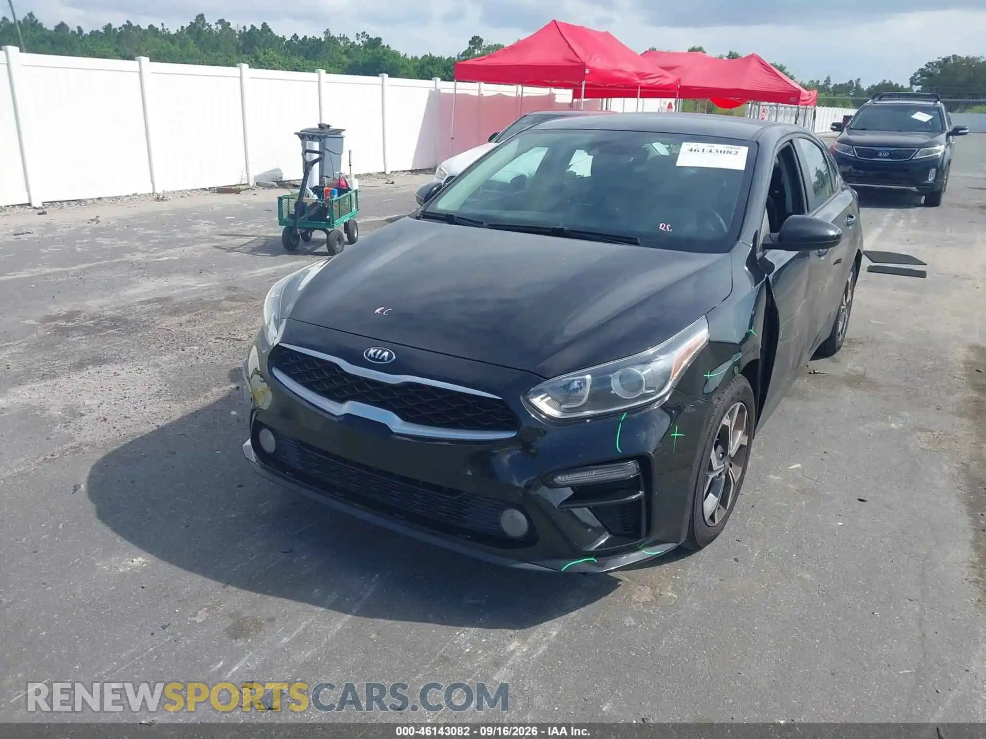 2 Photograph of a damaged car 3KPF24AD6ME284972 KIA FORTE 2021