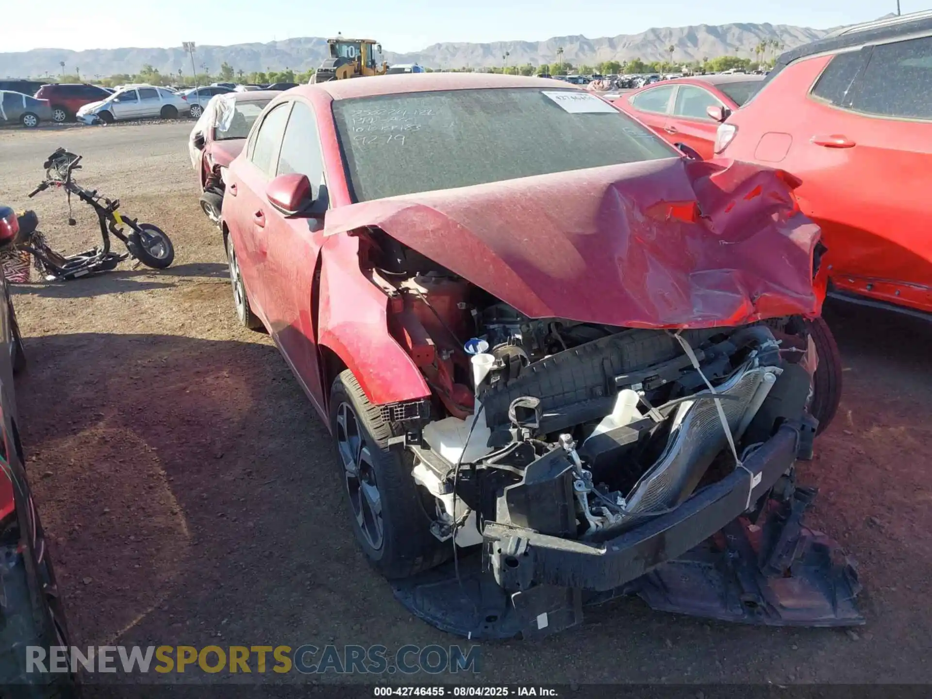 1 Photograph of a damaged car 3KPF24AD6ME289279 KIA FORTE 2021