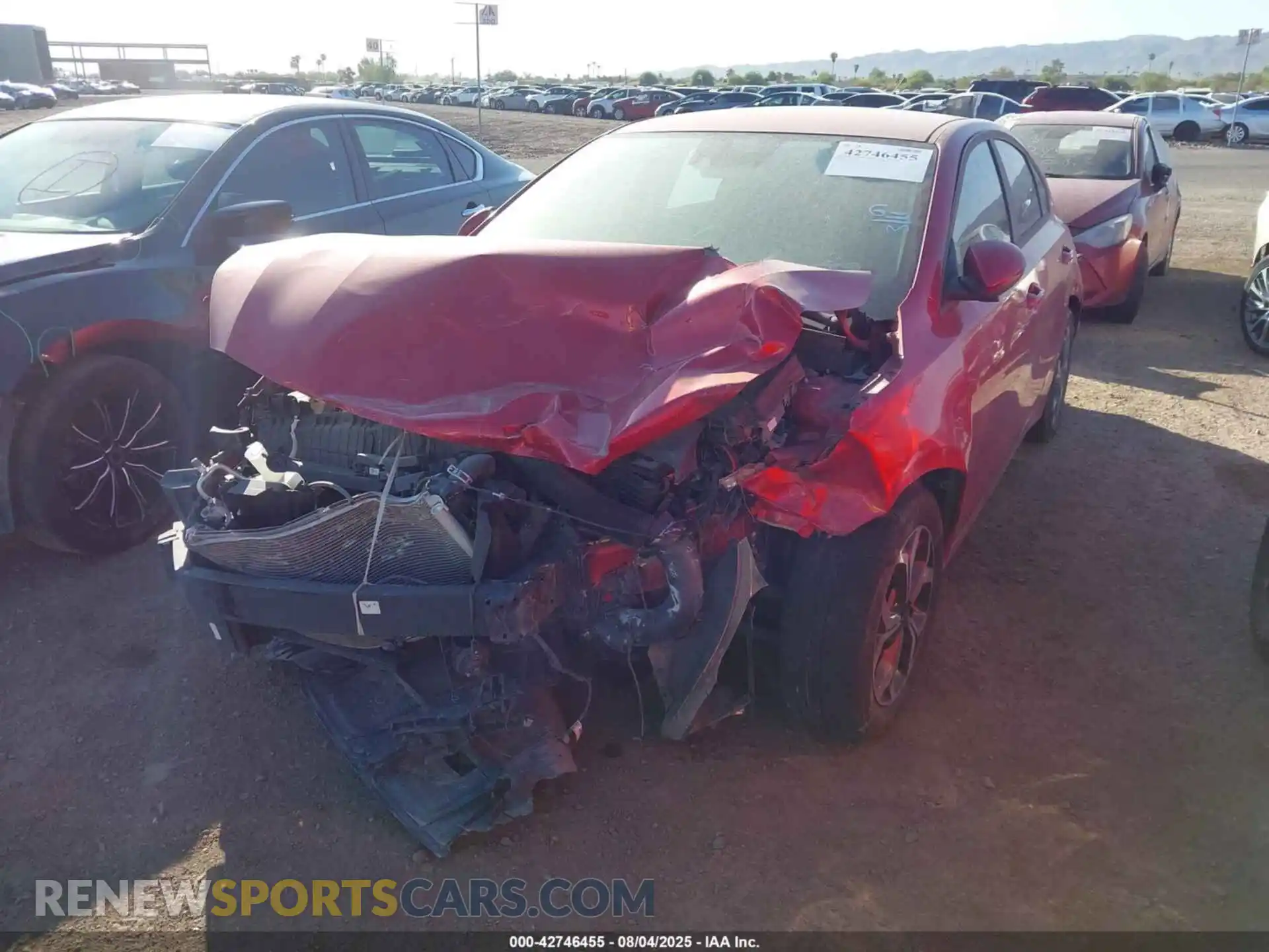 2 Photograph of a damaged car 3KPF24AD6ME289279 KIA FORTE 2021