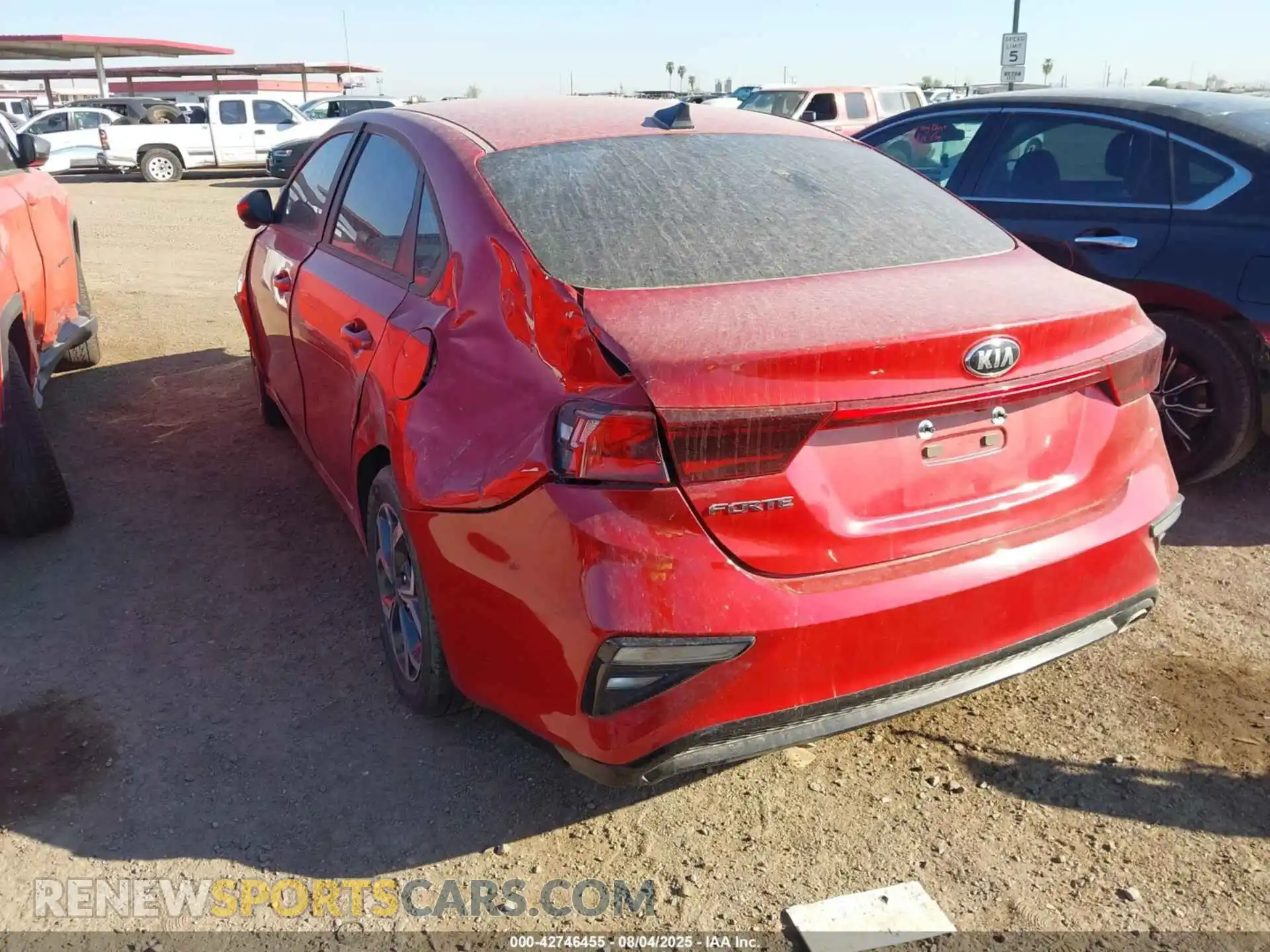 3 Photograph of a damaged car 3KPF24AD6ME289279 KIA FORTE 2021