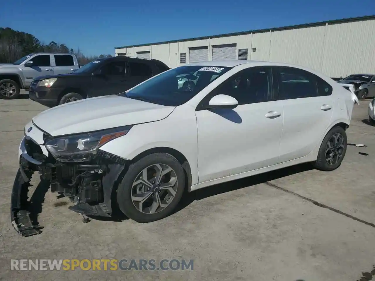 1 Photograph of a damaged car 3KPF24AD6ME290898 KIA FORTE 2021