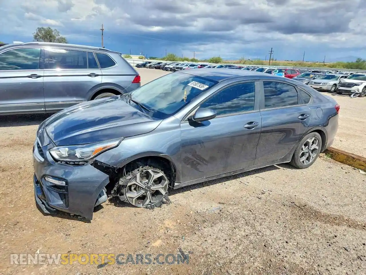 1 Фотография поврежденного автомобиля 3KPF24AD6ME294837 KIA FORTE 2021