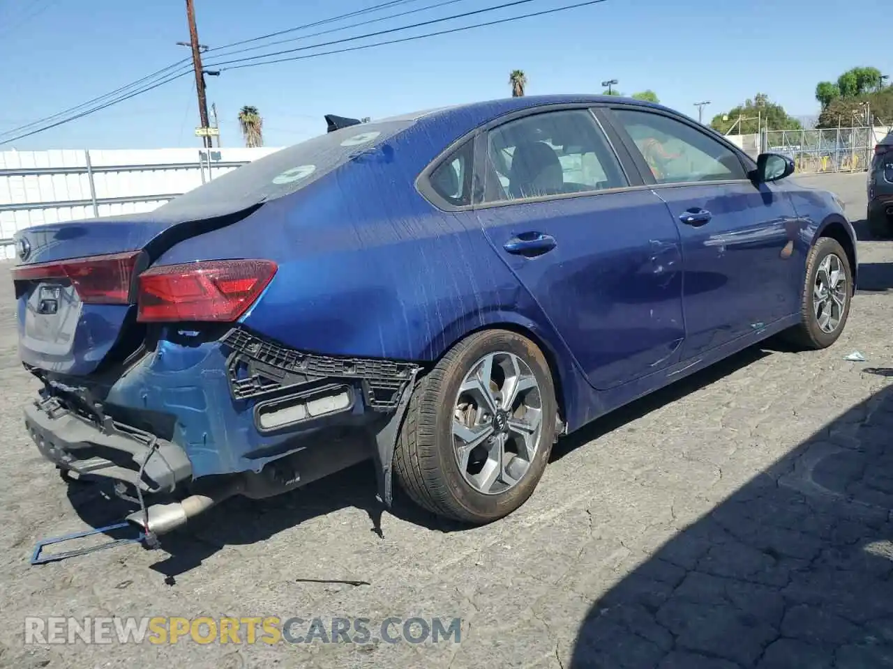 3 Photograph of a damaged car 3KPF24AD6ME304833 KIA FORTE 2021