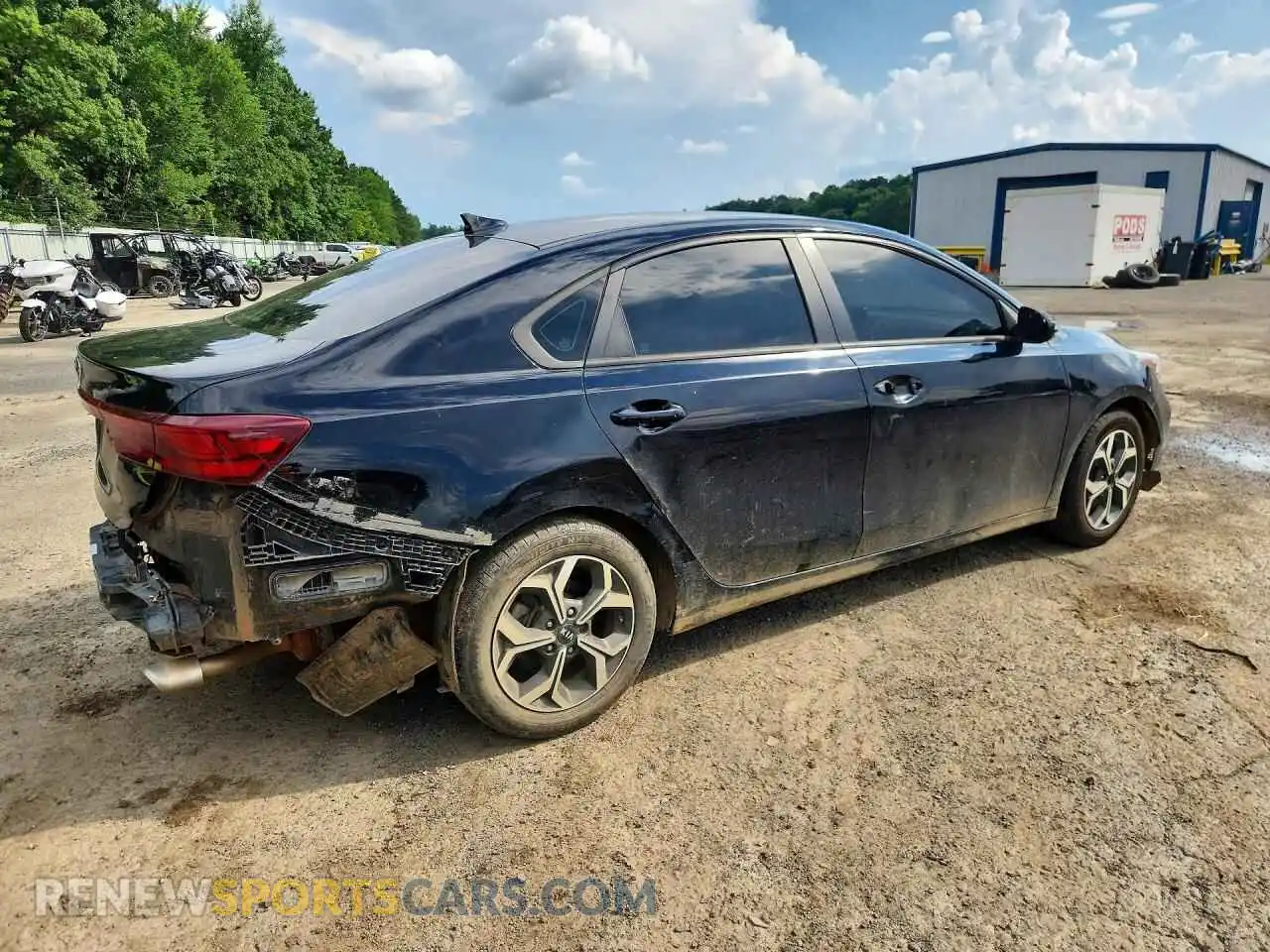 3 fotografías del automóvil dañado 3KPF24AD6ME306419 KIA FORTE 2021