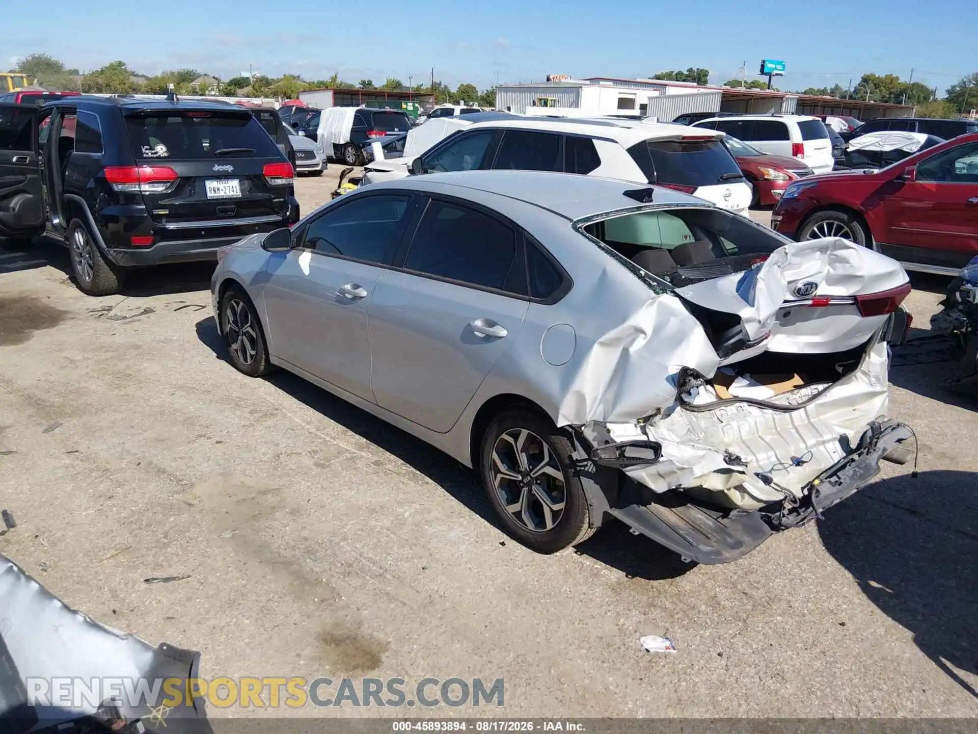 3 Photograph of a damaged car 3KPF24AD6ME310115 KIA FORTE 2021