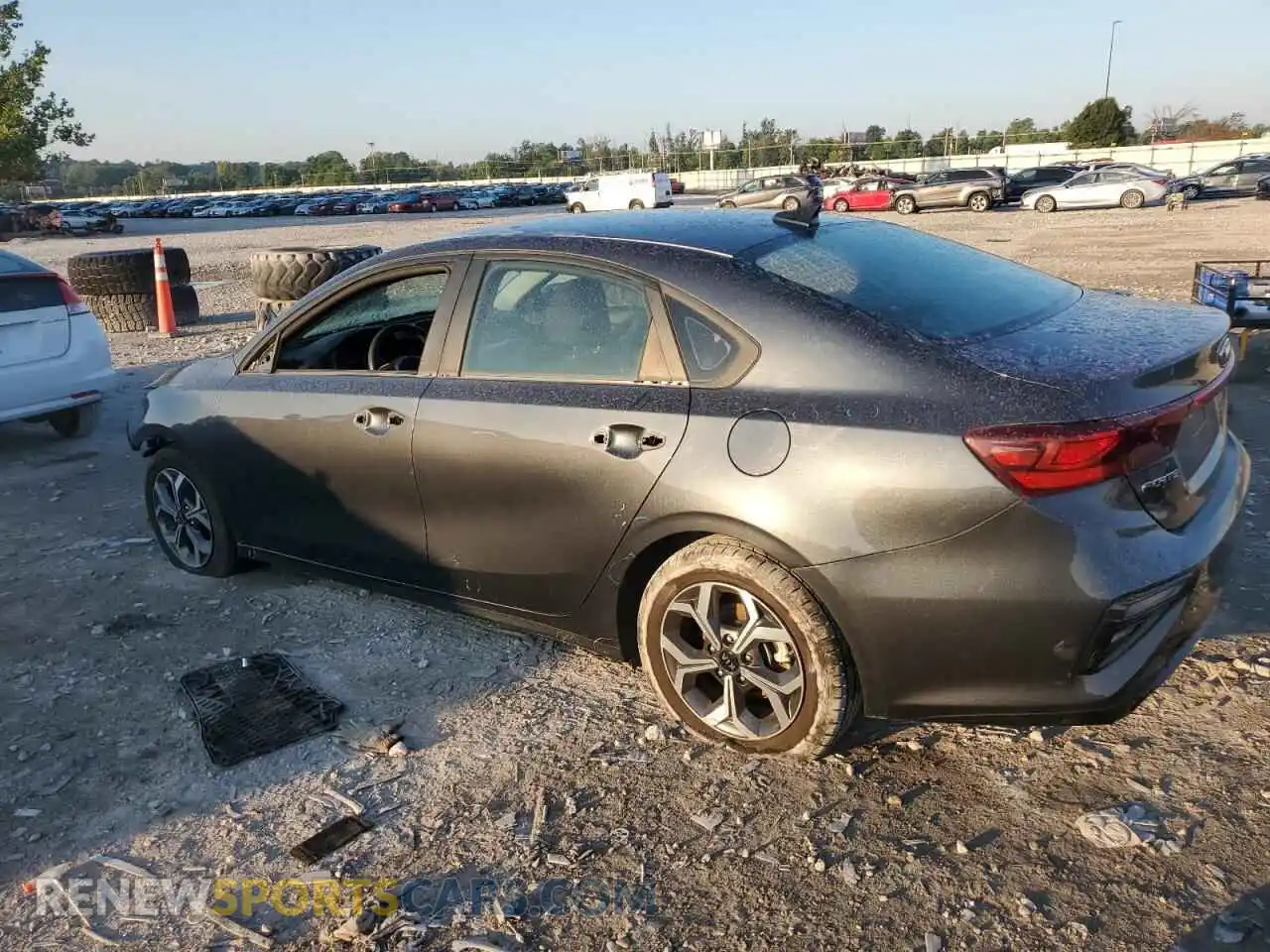 2 Photograph of a damaged car 3KPF24AD6ME313323 KIA FORTE 2021