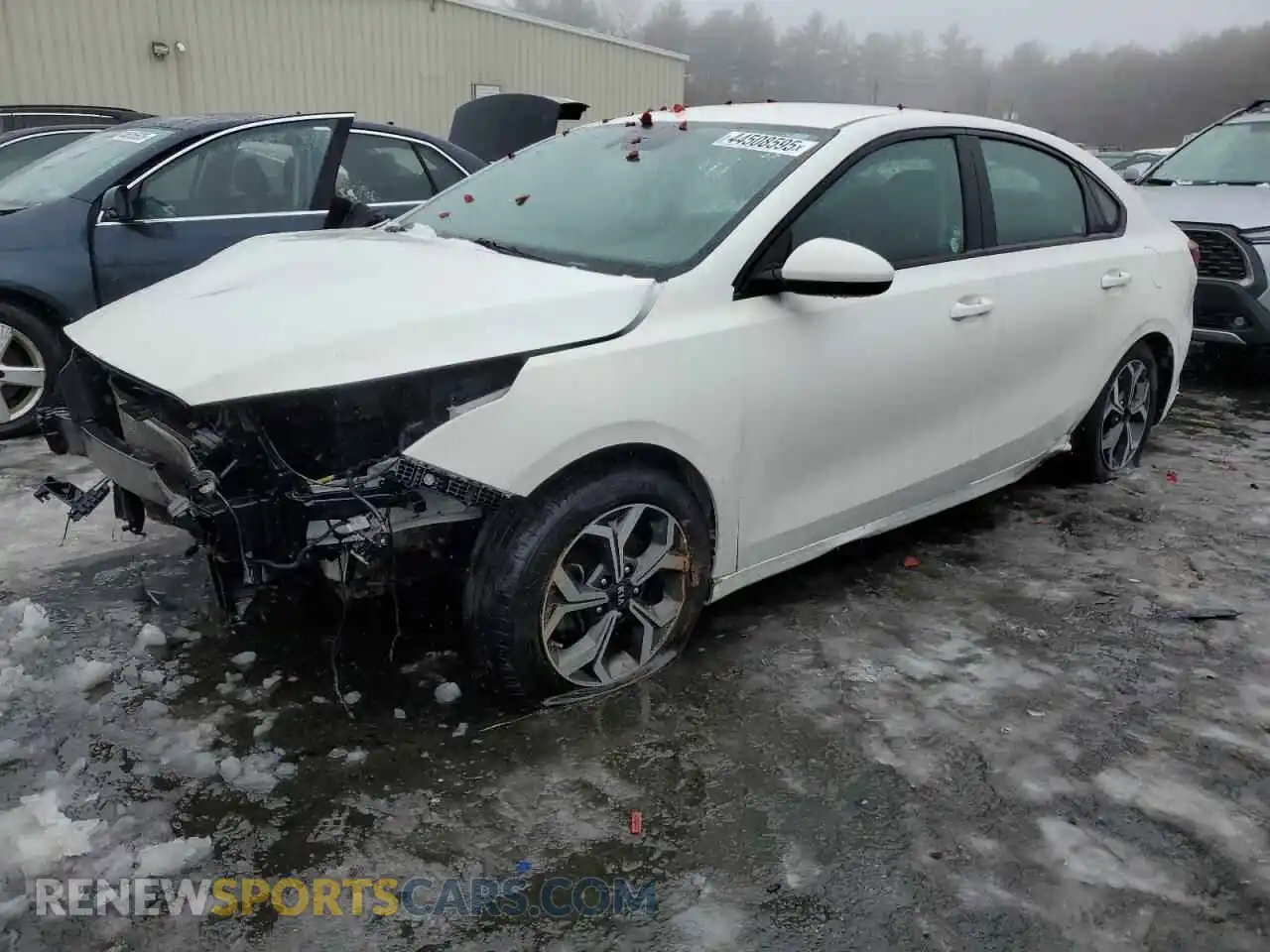 1 Photograph of a damaged car 3KPF24AD6ME314133 KIA FORTE 2021