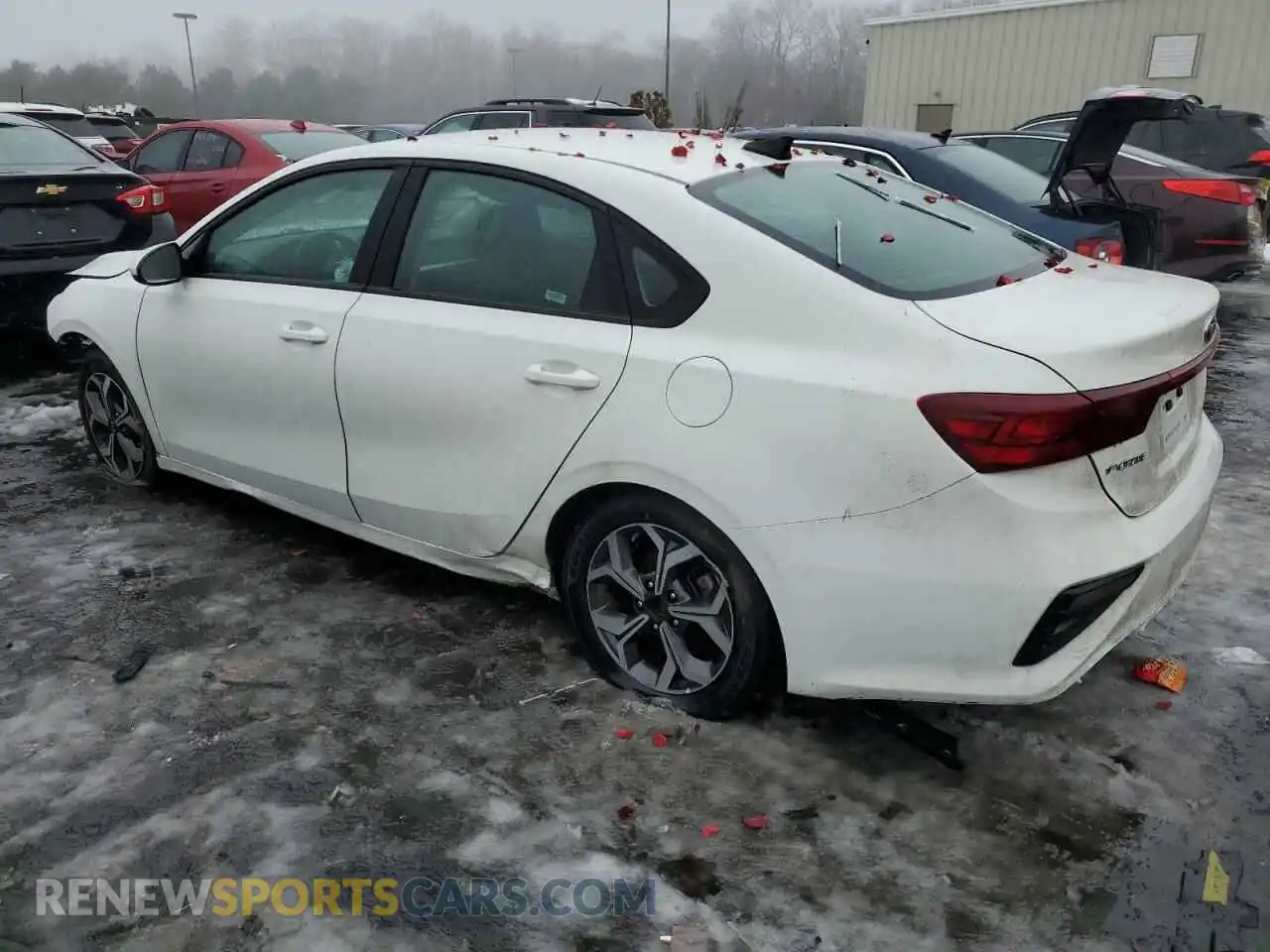 2 Photograph of a damaged car 3KPF24AD6ME314133 KIA FORTE 2021