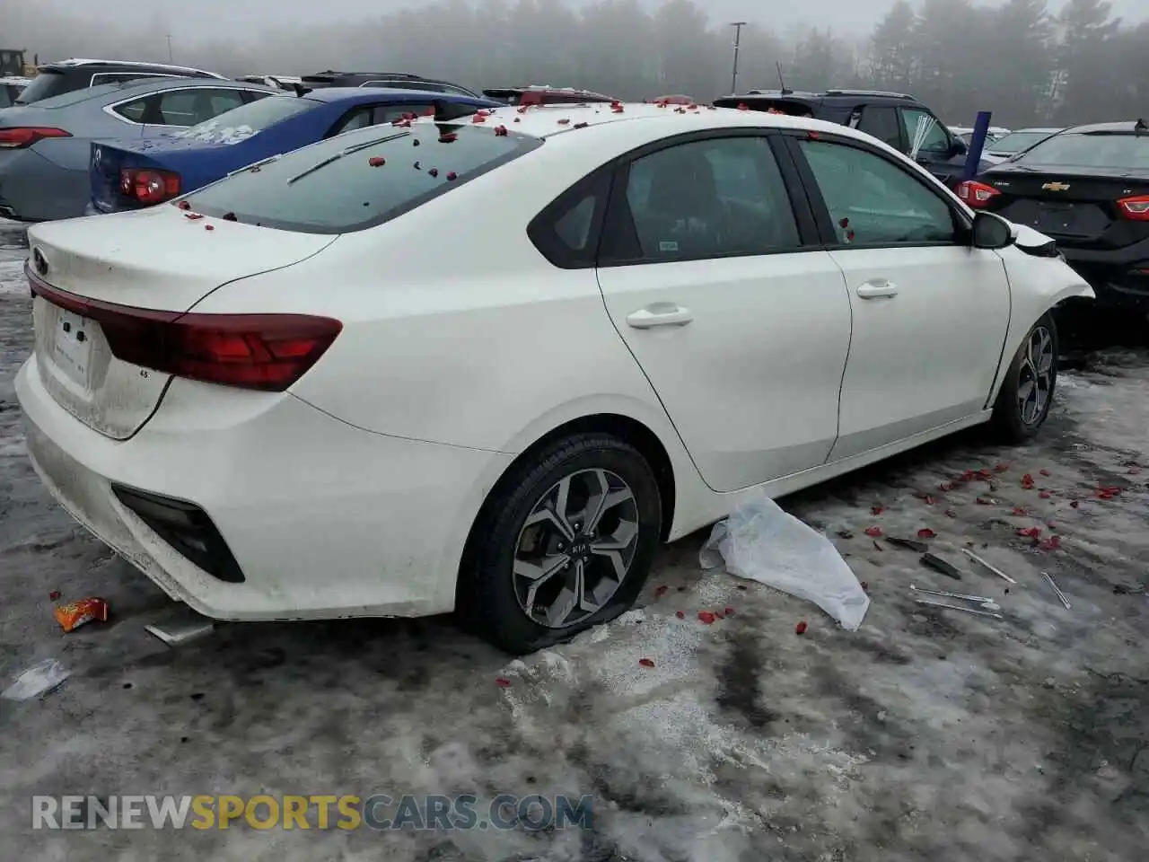 3 Photograph of a damaged car 3KPF24AD6ME314133 KIA FORTE 2021