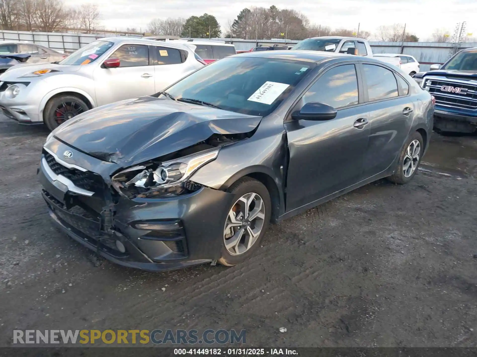 2 Photograph of a damaged car 3KPF24AD6ME315329 KIA FORTE 2021