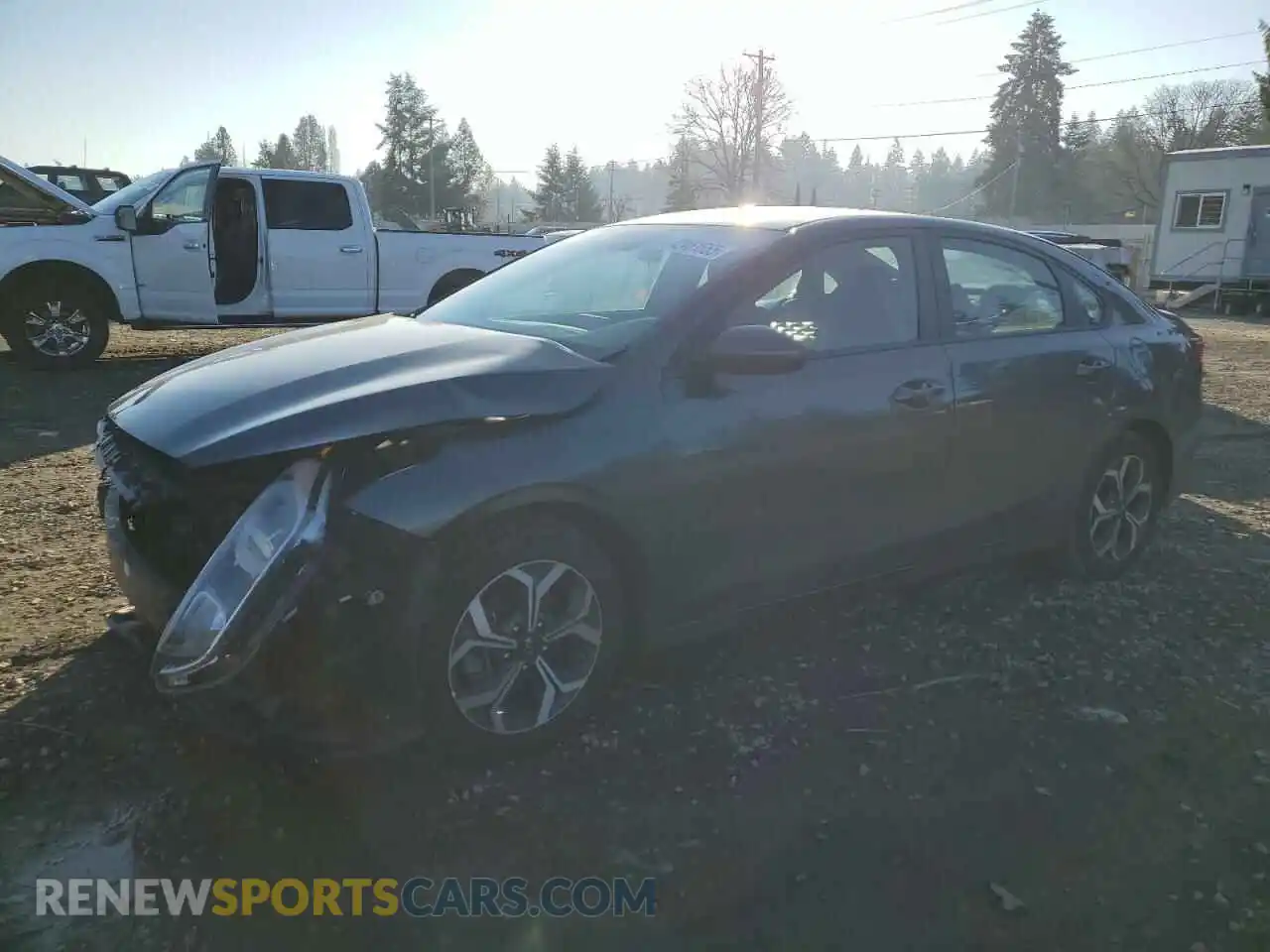 1 Photograph of a damaged car 3KPF24AD6ME316884 KIA FORTE 2021