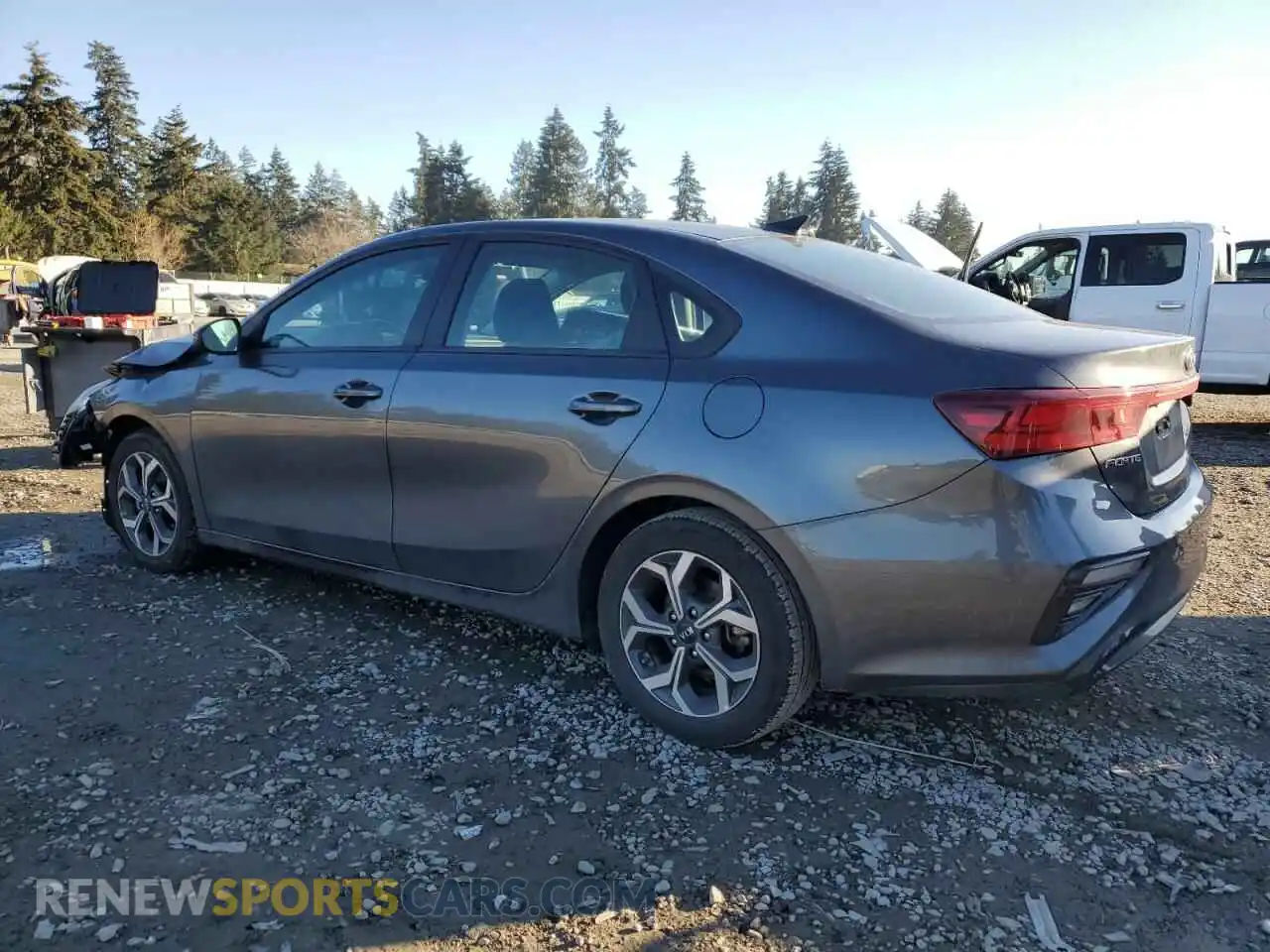 2 Photograph of a damaged car 3KPF24AD6ME316884 KIA FORTE 2021