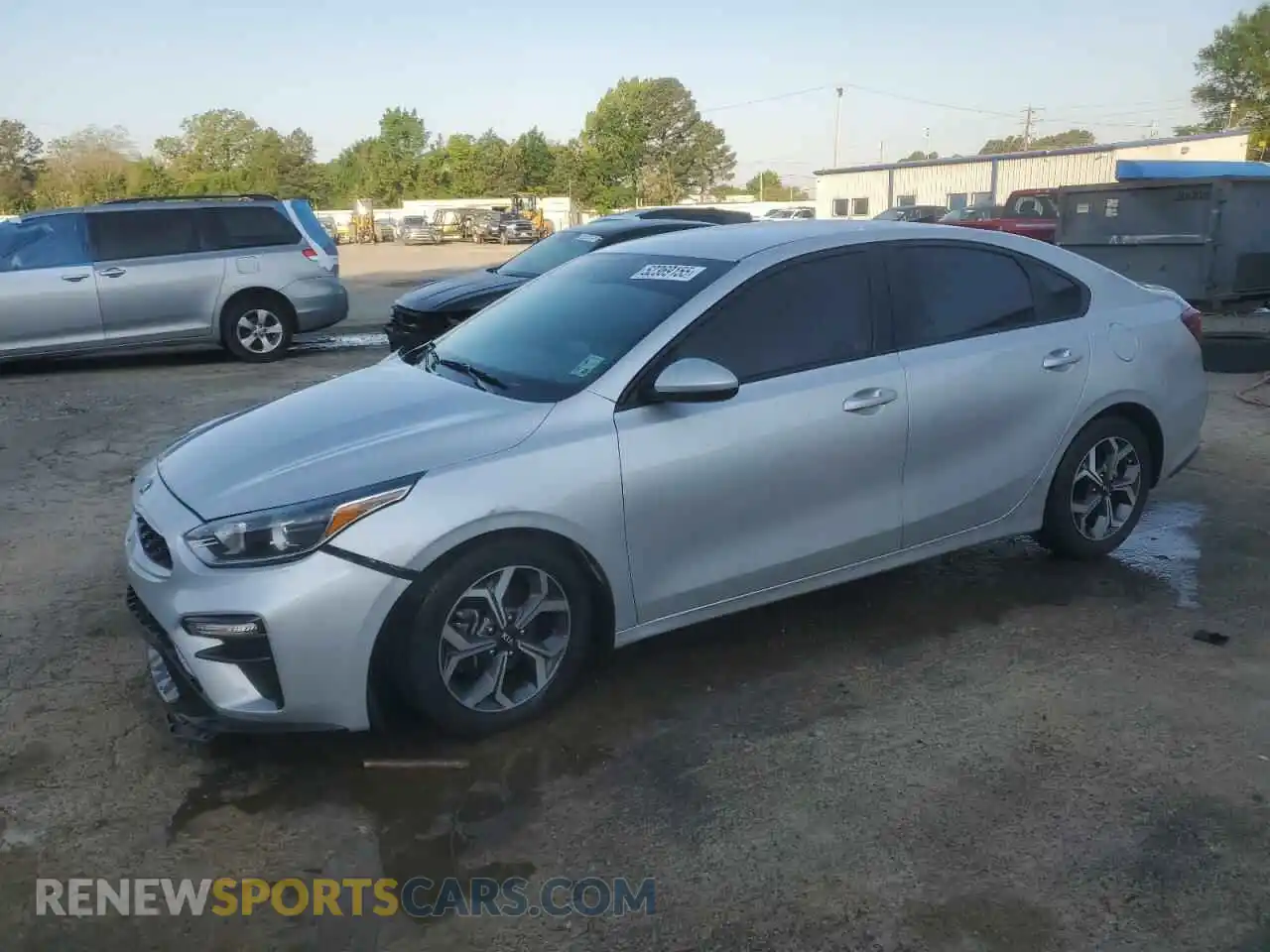 1 Photograph of a damaged car 3KPF24AD6ME319199 KIA FORTE 2021