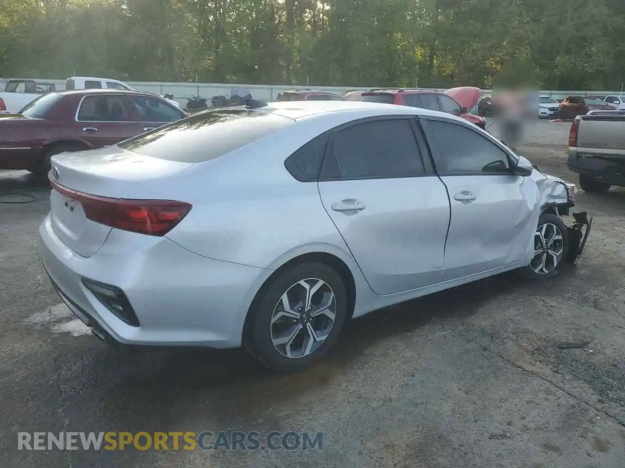 3 Photograph of a damaged car 3KPF24AD6ME319199 KIA FORTE 2021