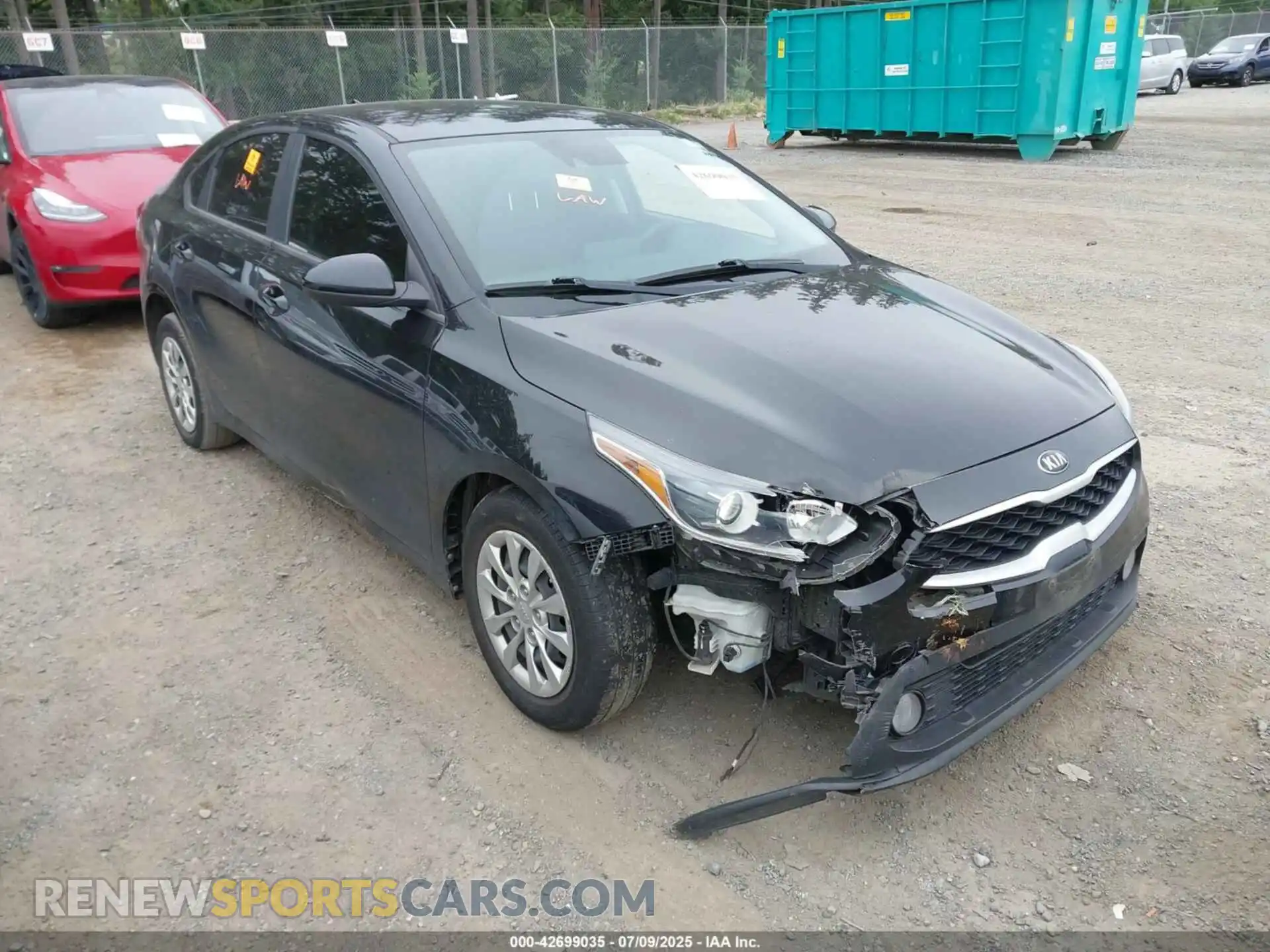 1 Фотография поврежденного автомобиля 3KPF24AD6ME320238 KIA FORTE 2021