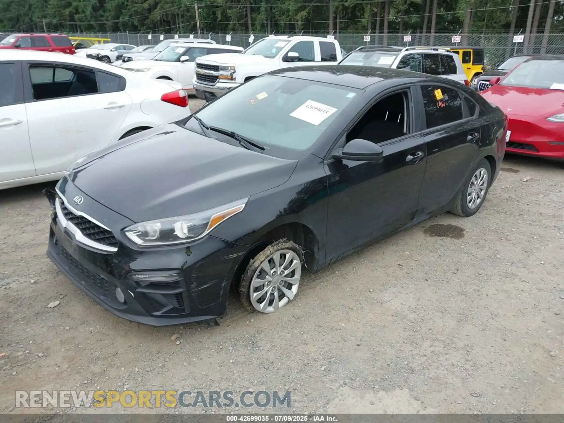 2 Фотография поврежденного автомобиля 3KPF24AD6ME320238 KIA FORTE 2021