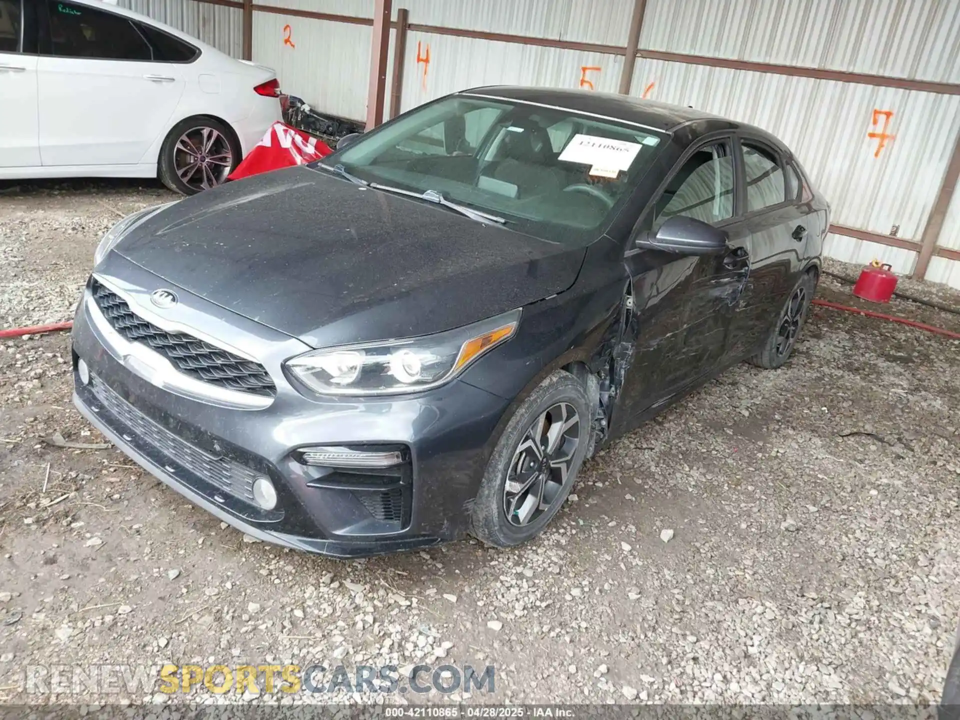 2 Photograph of a damaged car 3KPF24AD6ME323317 KIA FORTE 2021