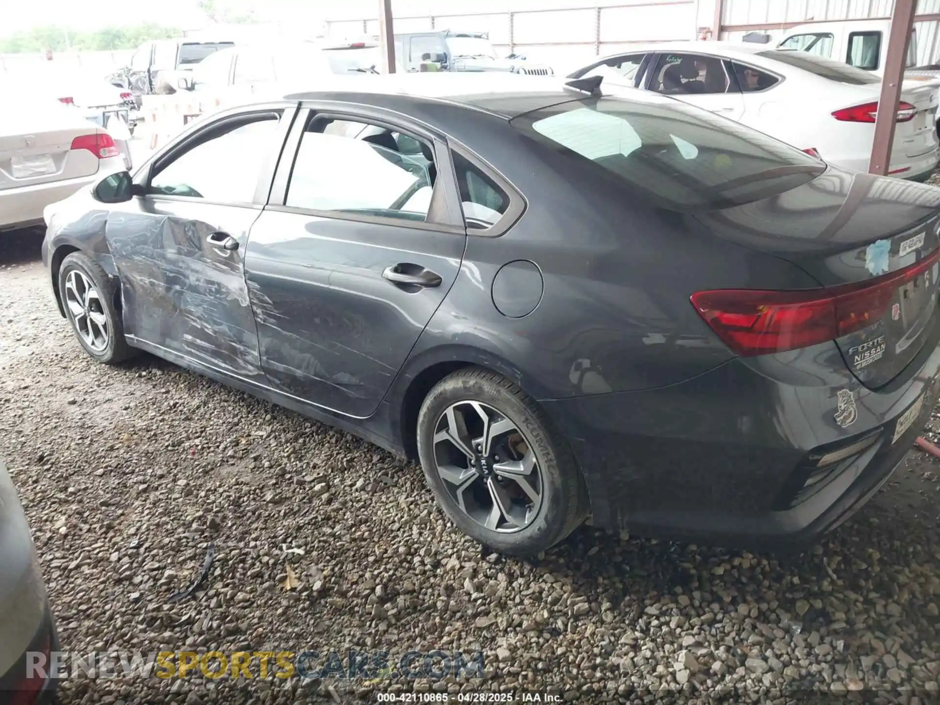3 Photograph of a damaged car 3KPF24AD6ME323317 KIA FORTE 2021