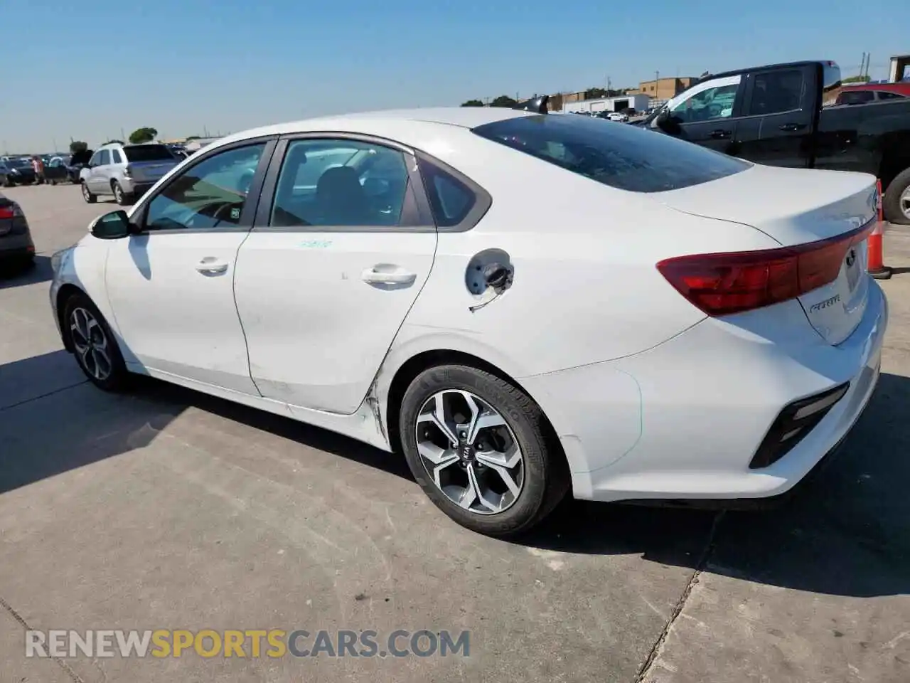 2 Photograph of a damaged car 3KPF24AD6ME325259 KIA FORTE 2021