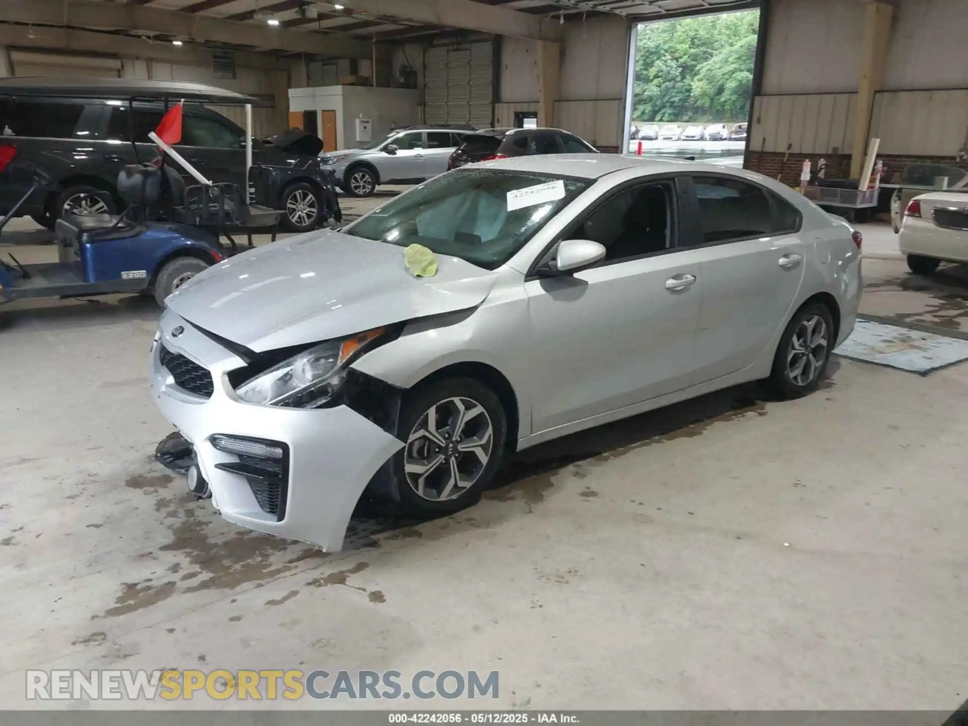2 Photograph of a damaged car 3KPF24AD6ME326363 KIA FORTE 2021