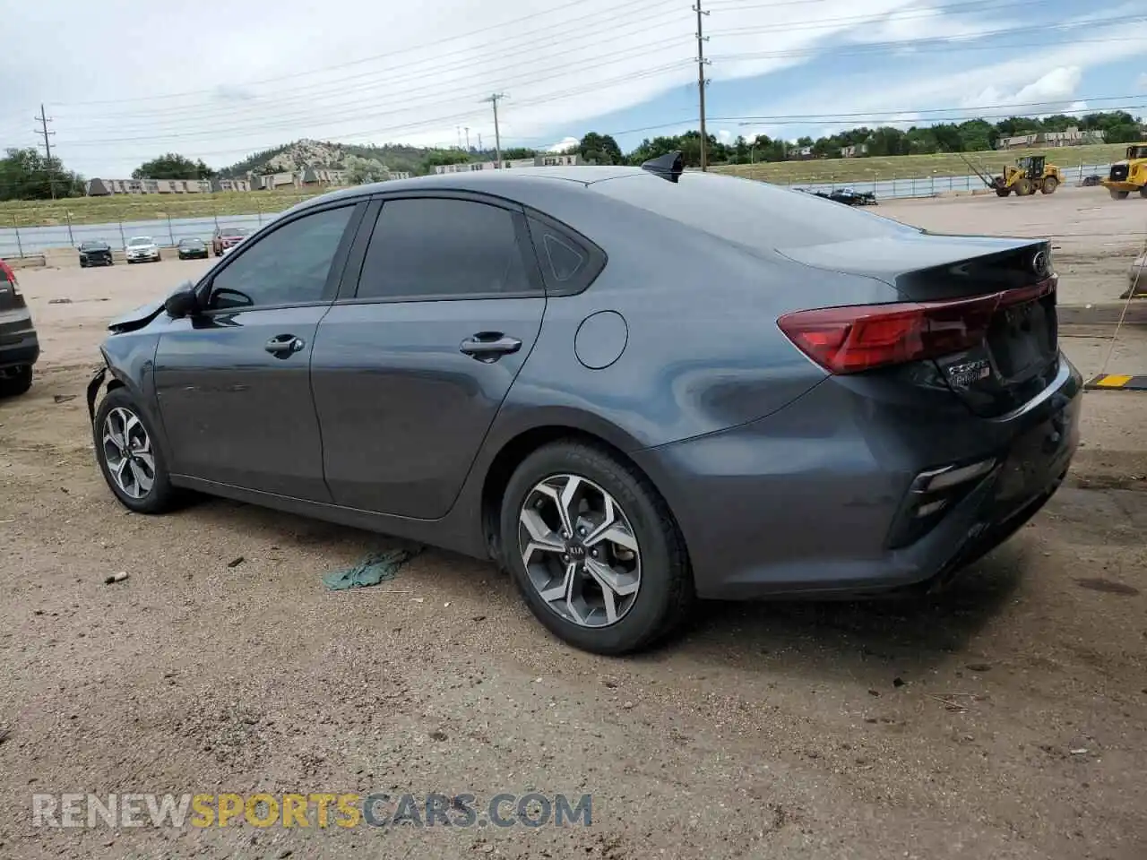 2 Photograph of a damaged car 3KPF24AD6ME326668 KIA FORTE 2021