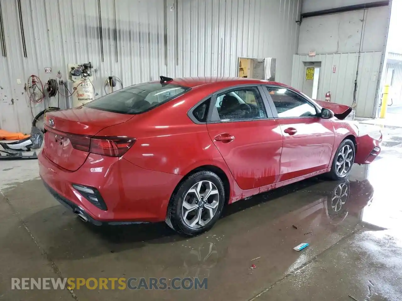 3 Photograph of a damaged car 3KPF24AD6ME329098 KIA FORTE 2021